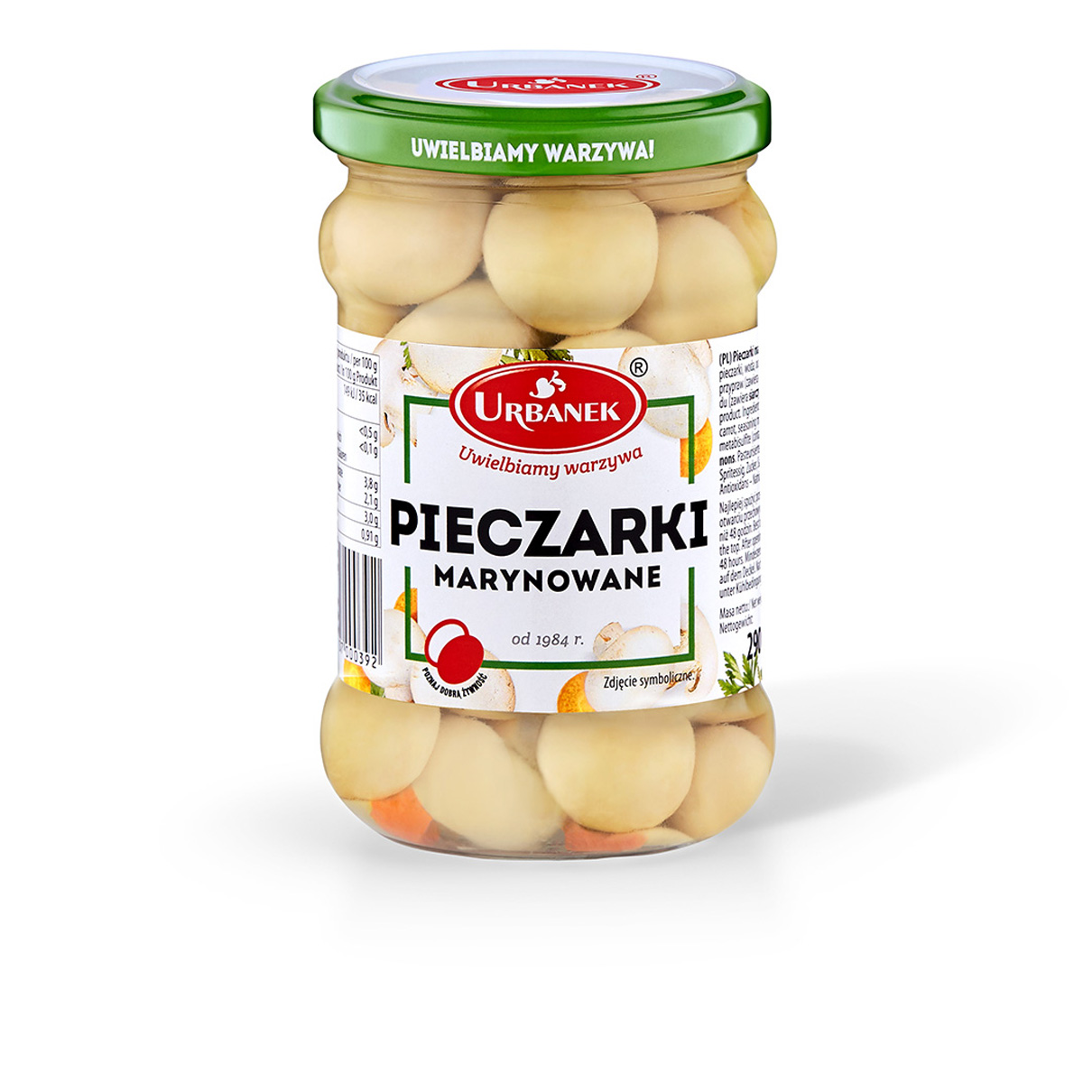 Pieczarki Marynowane 290G Urbanek