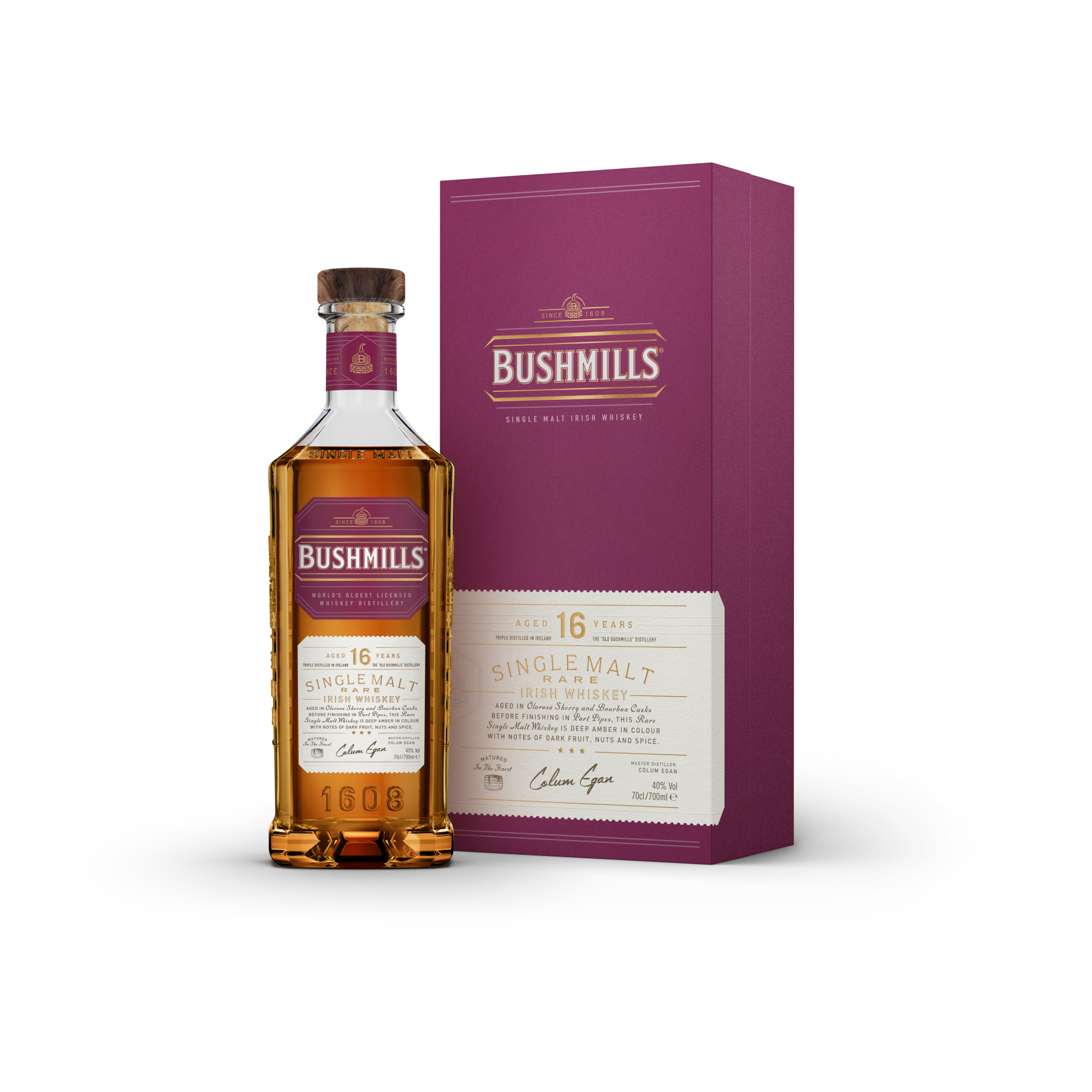Bushmills Malt 16Yo 40% 0,7L Karton