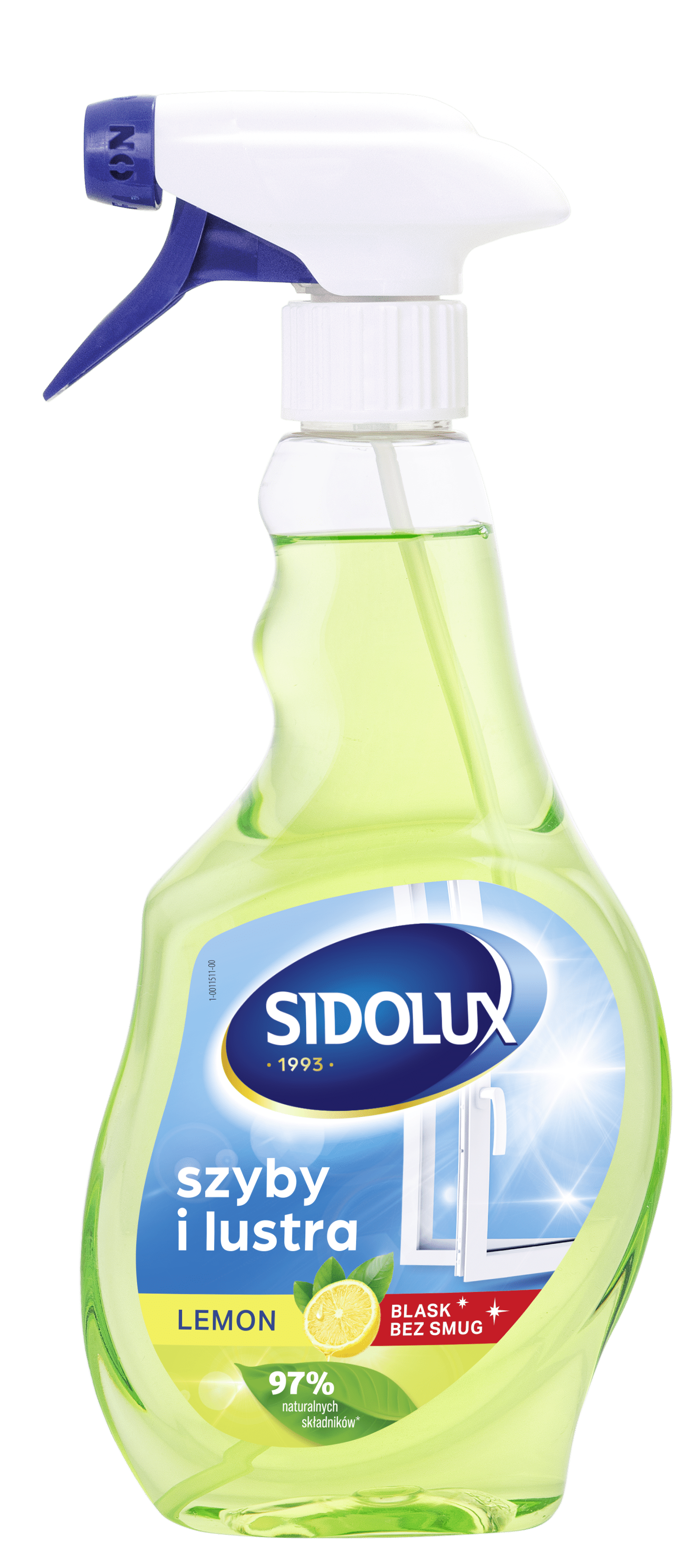 Sidolux Płyn Do Mycia Szyb Lemon 500 Ml