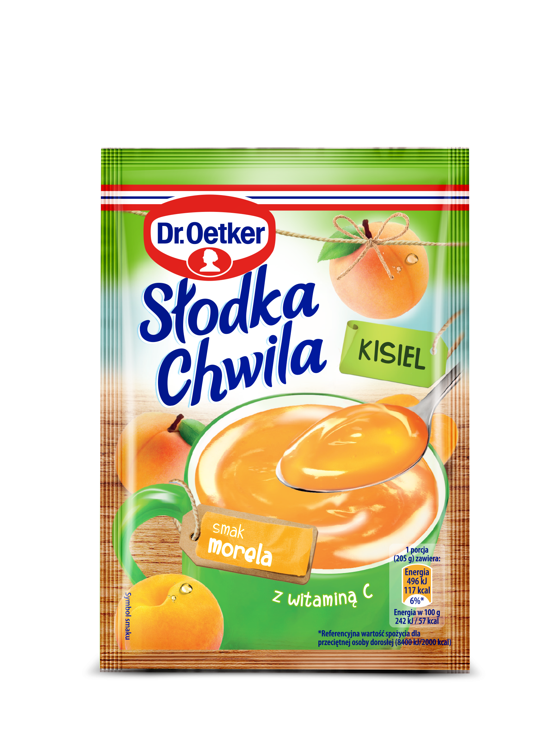 Dr. Oetker Słodka Chwila Kisiel Morelowy 30 G
