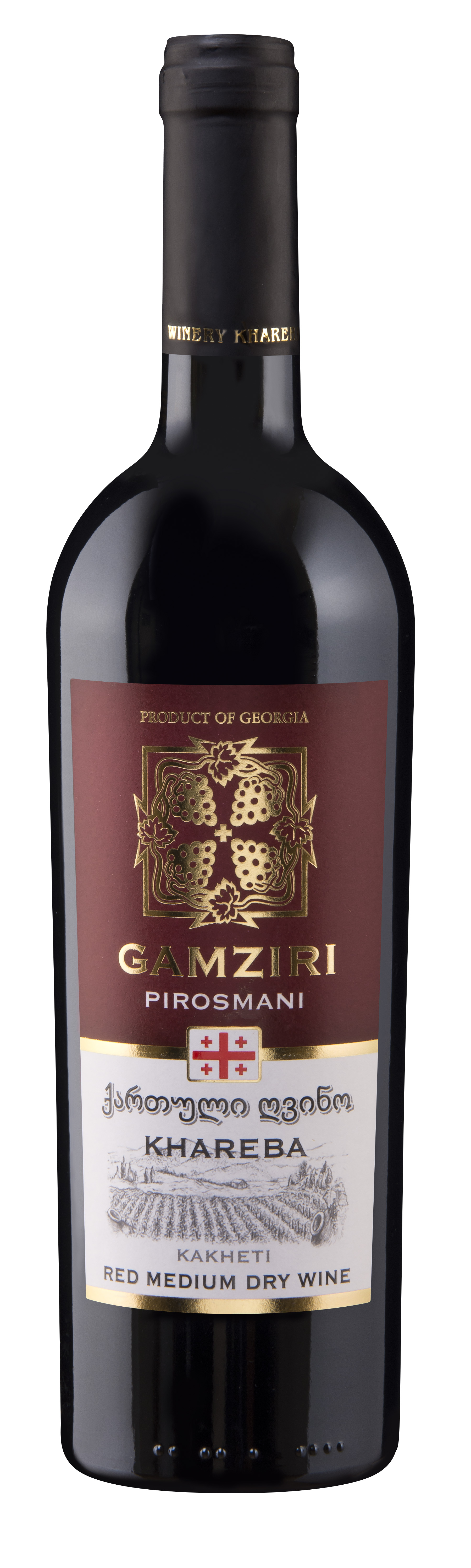 Gamziri Pirosmani Czerwone Półwytrawne 750 Ml