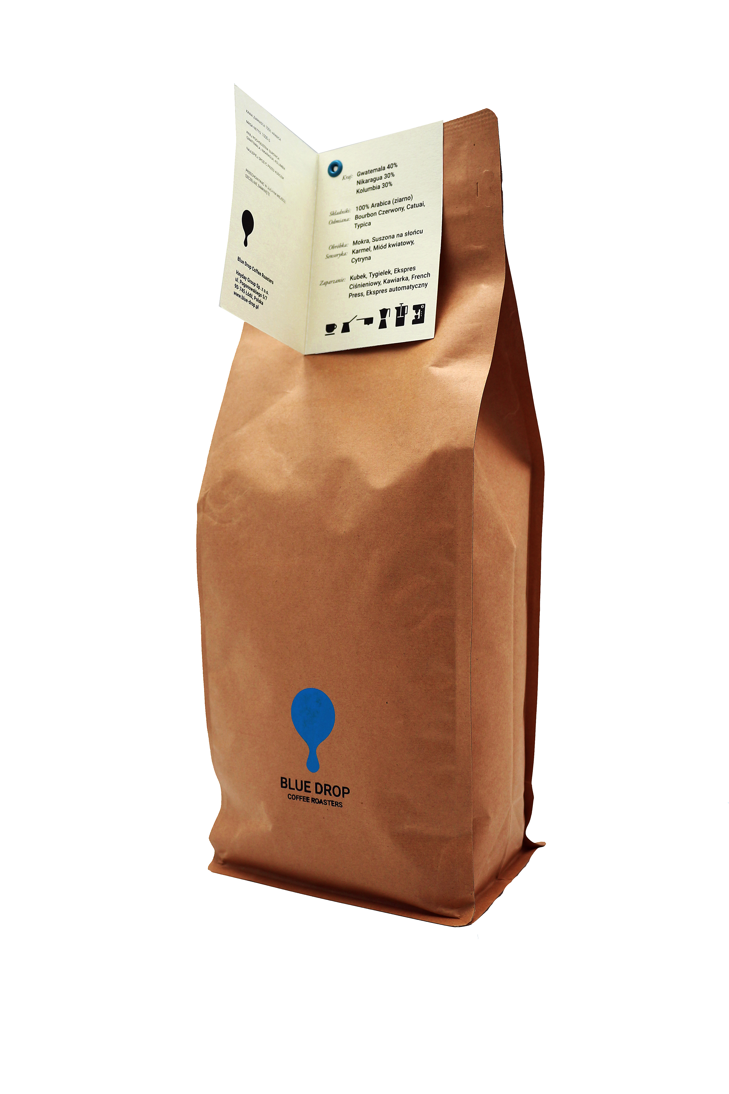 Blue Drop Blend Azul Kawa Ziarno 1Kg