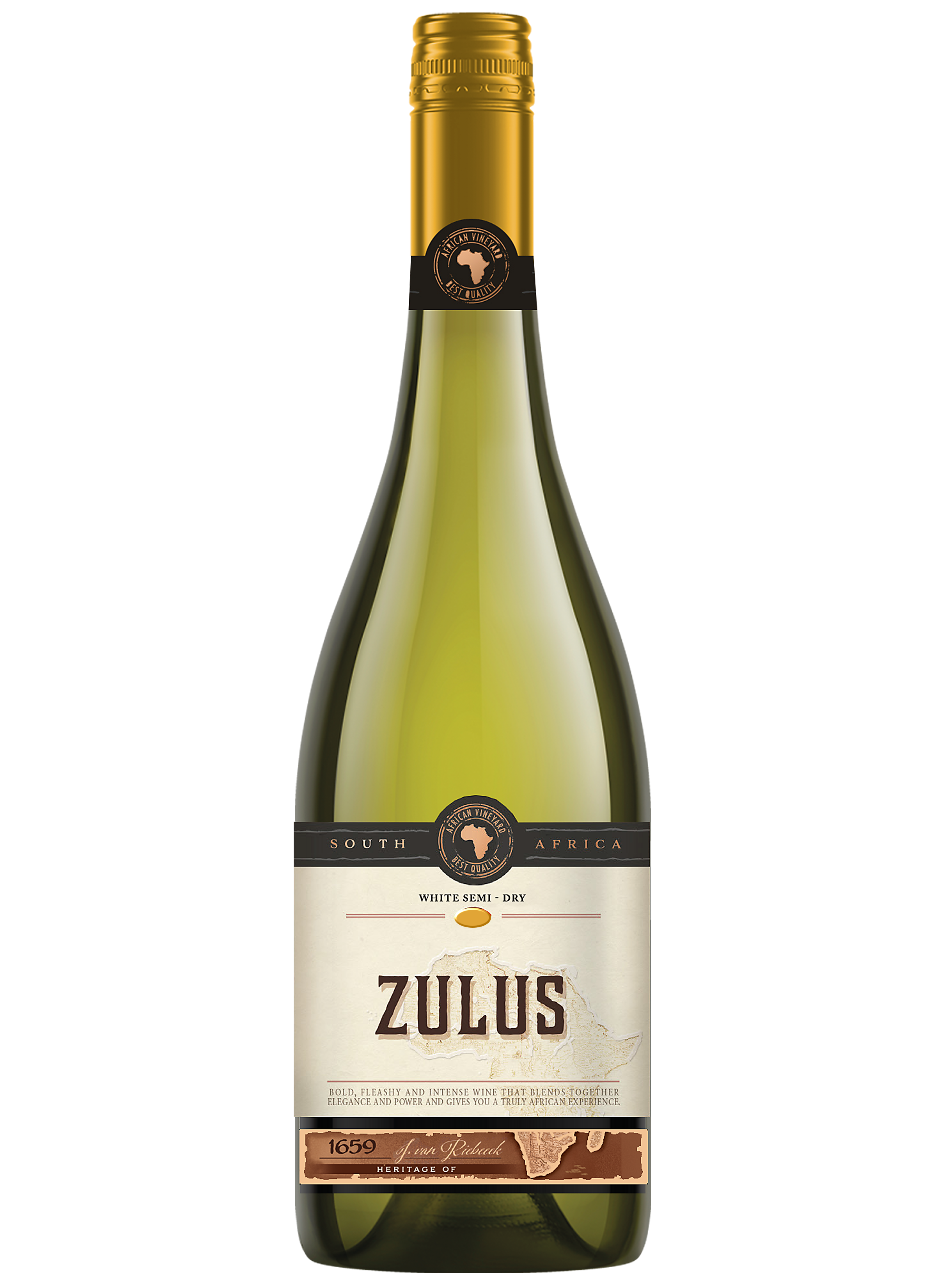 Zulus Semi Dry White 0,75L