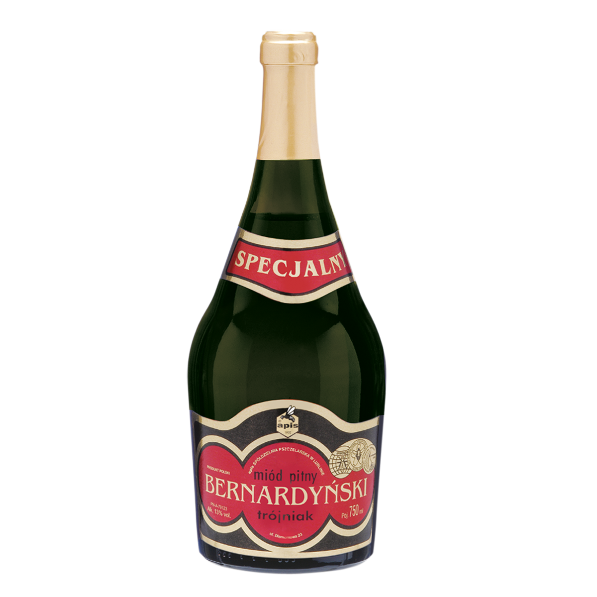 Apis Miód Pitny Trójniak Bernardyński 750 Ml, Alk. 13%