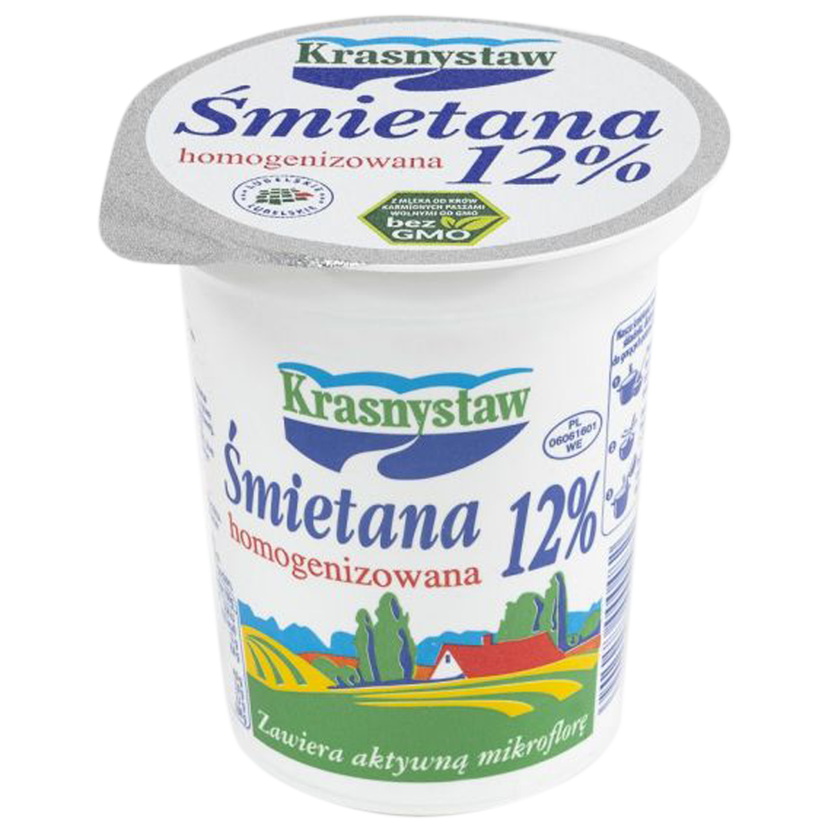 Krasnystaw Śmietana Homogenizowana 12% 300 G