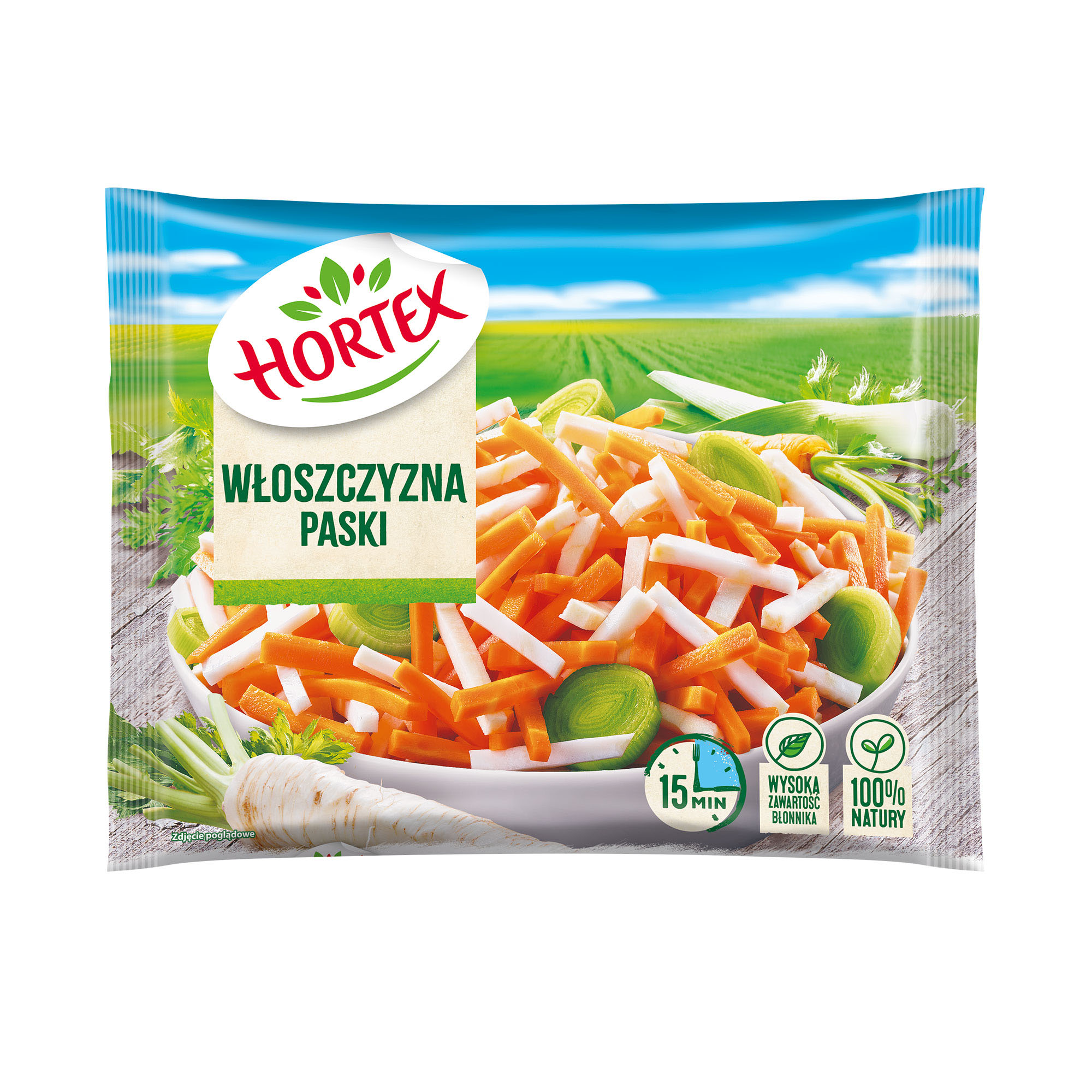 Hortex Włoszczyzna Paski 450 G