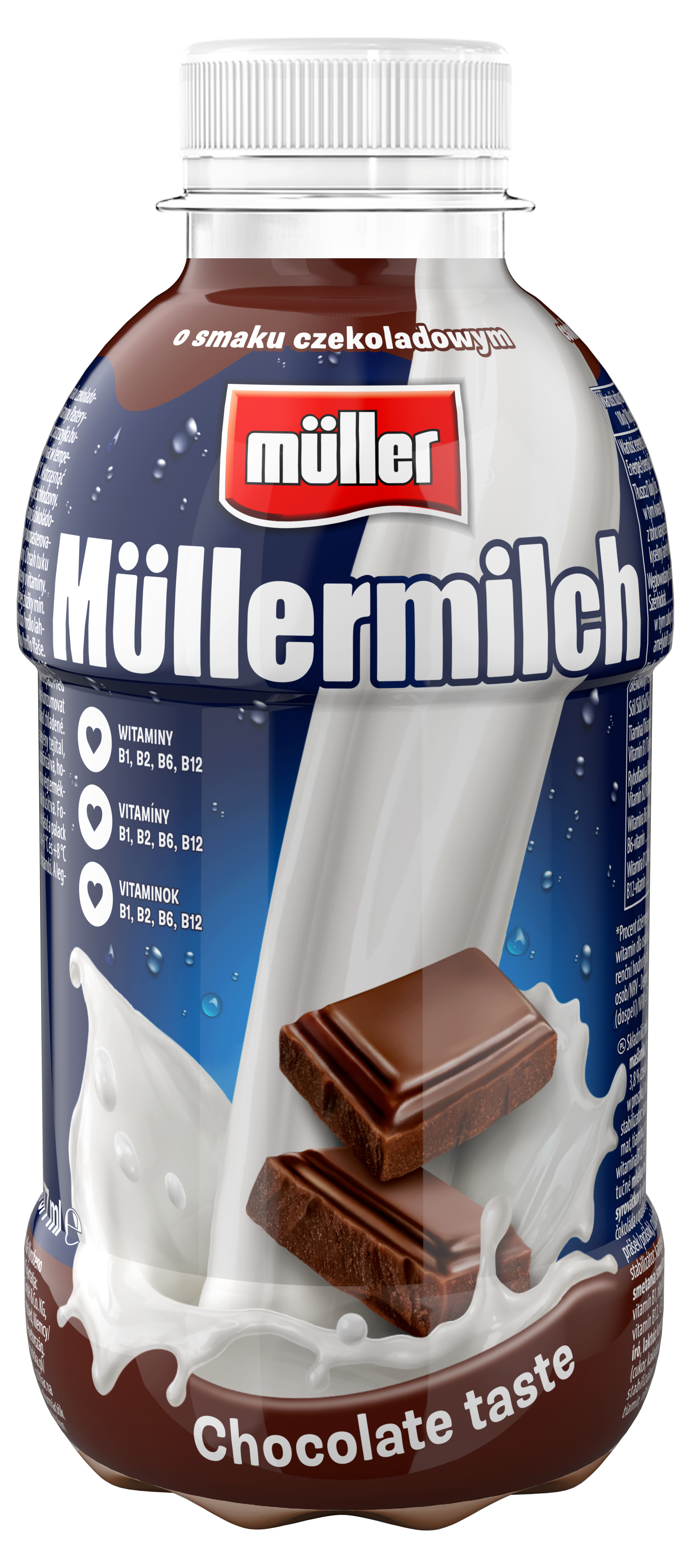 Müllermilch Napój Mleczny O Smaku Czekoladowym 400G