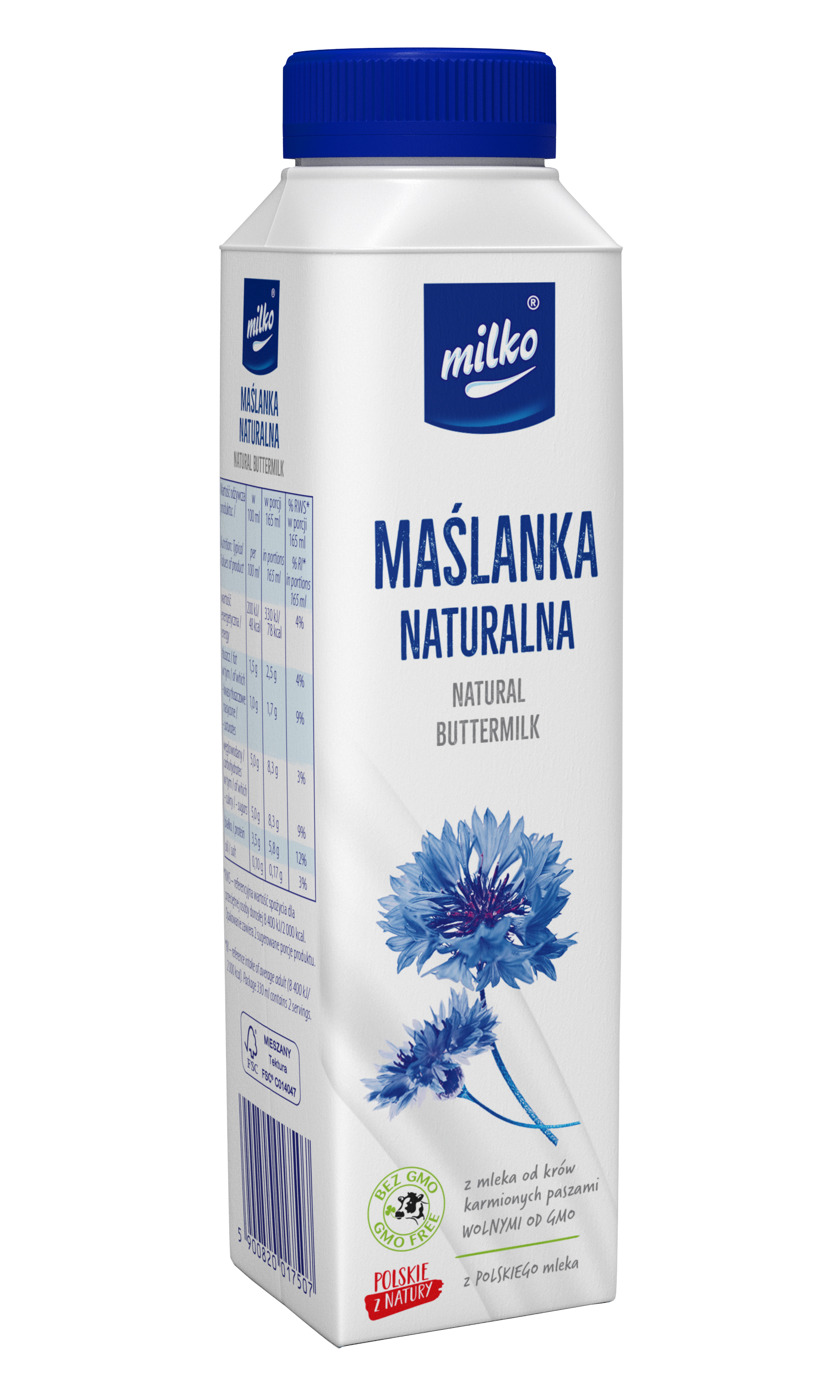 Maślanka Milko 330Ml Naturalna