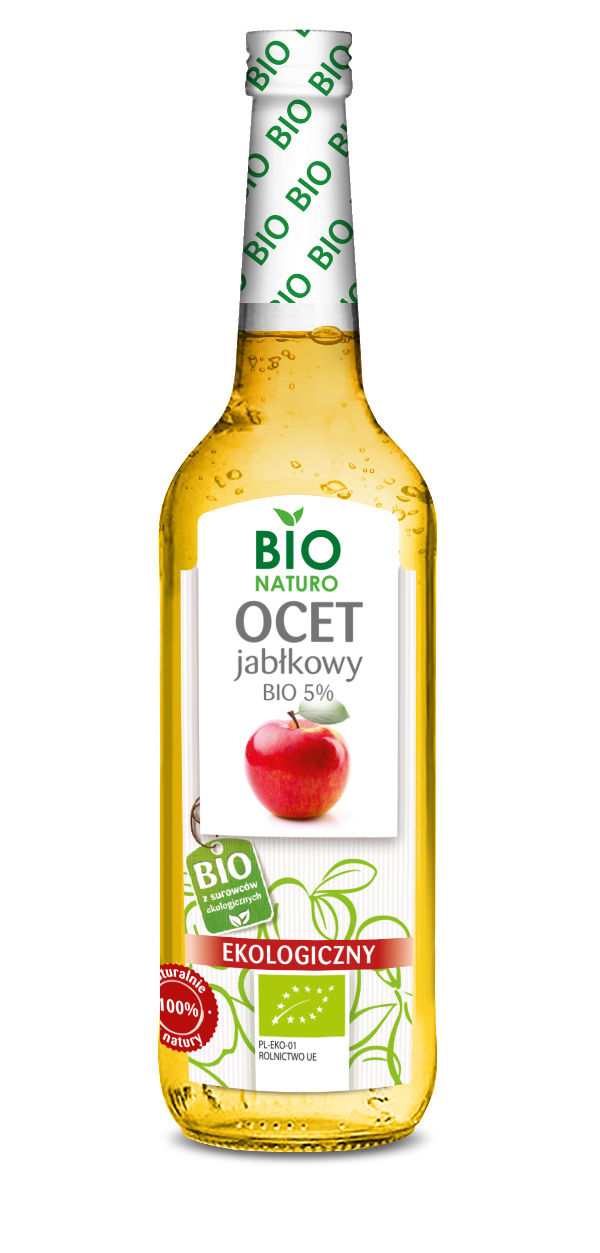 Ocet Jabłkowy 5% 700 Ml Bio