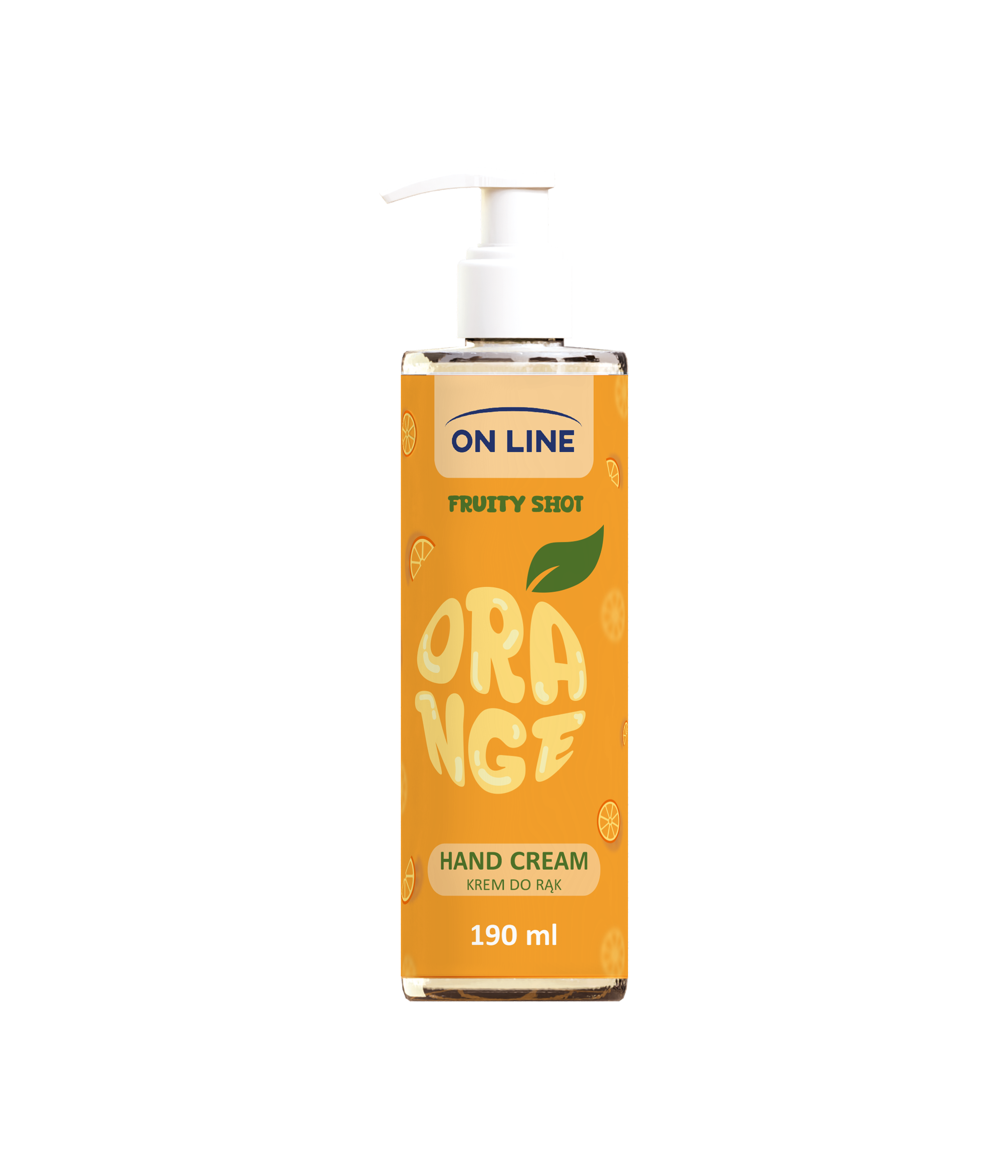 On Line Fruity Shot Krem Do Rąk Orange 190Ml