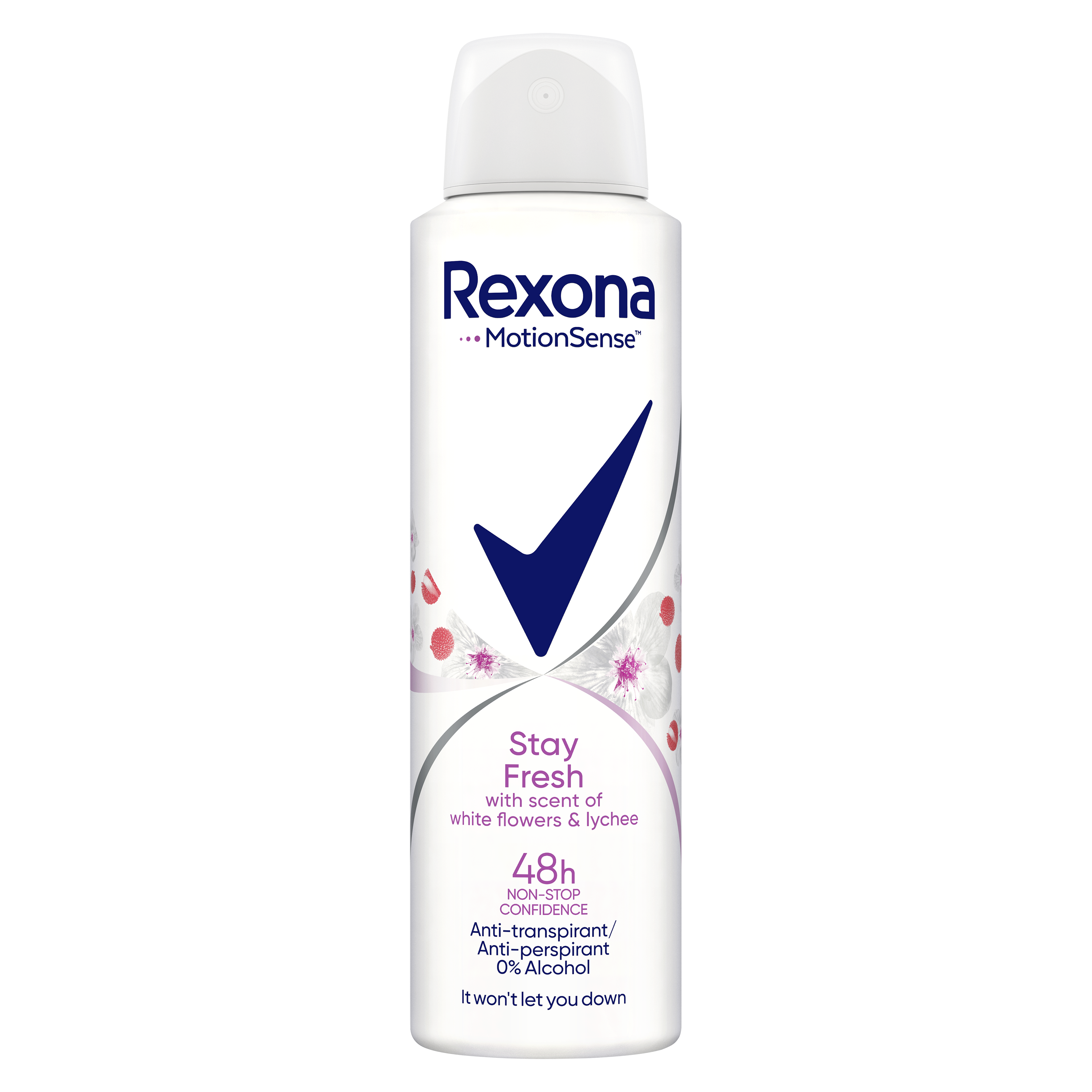 Antyperspirant W Aerozolu Rexona Stay Fresh White Flower & Lychee 150Ml