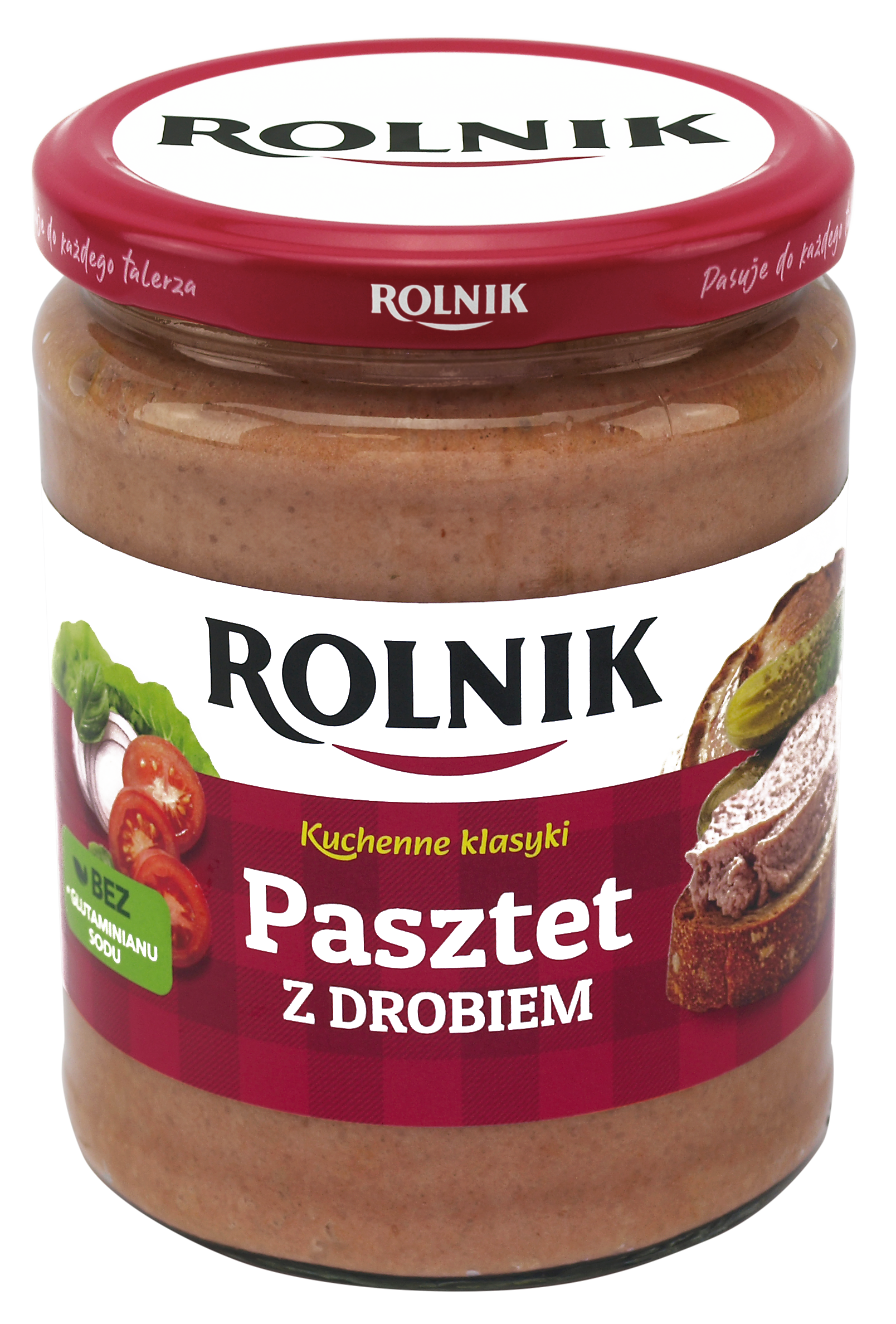 Pasztet Z Drobiem 480 G Rolnik
