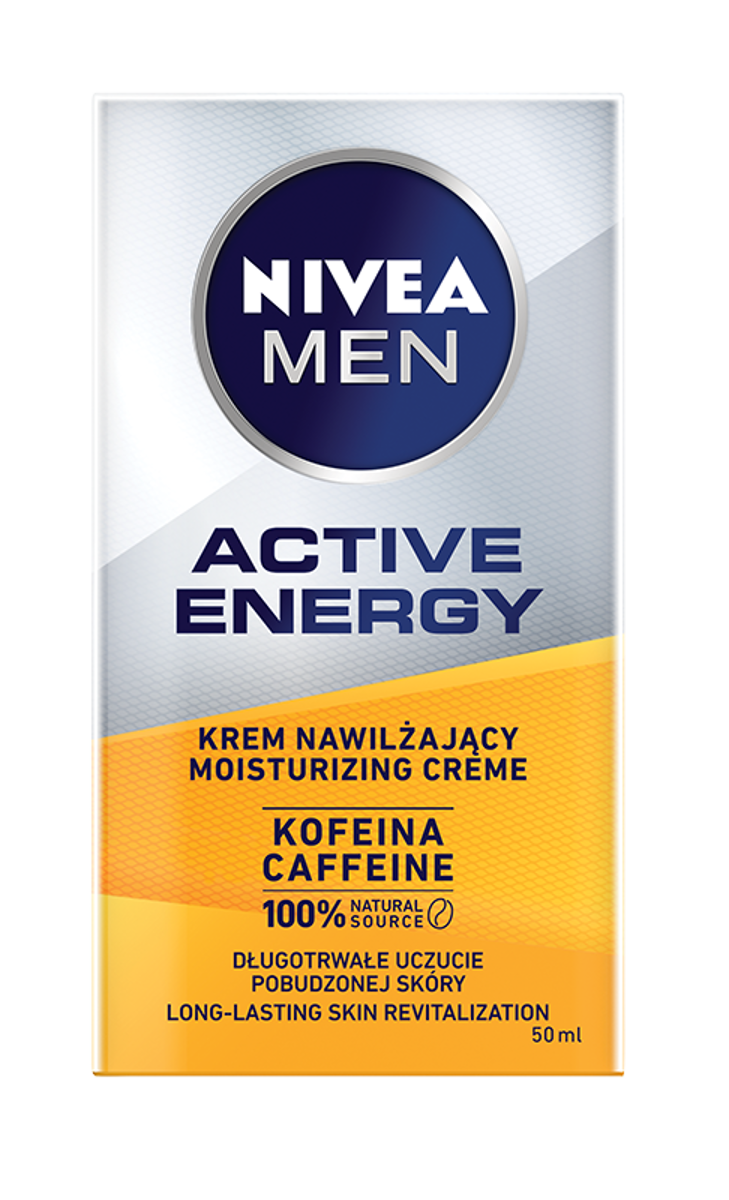 Nivea Men Active Energy Energetyzujący Krem Do Twarzy 50Ml