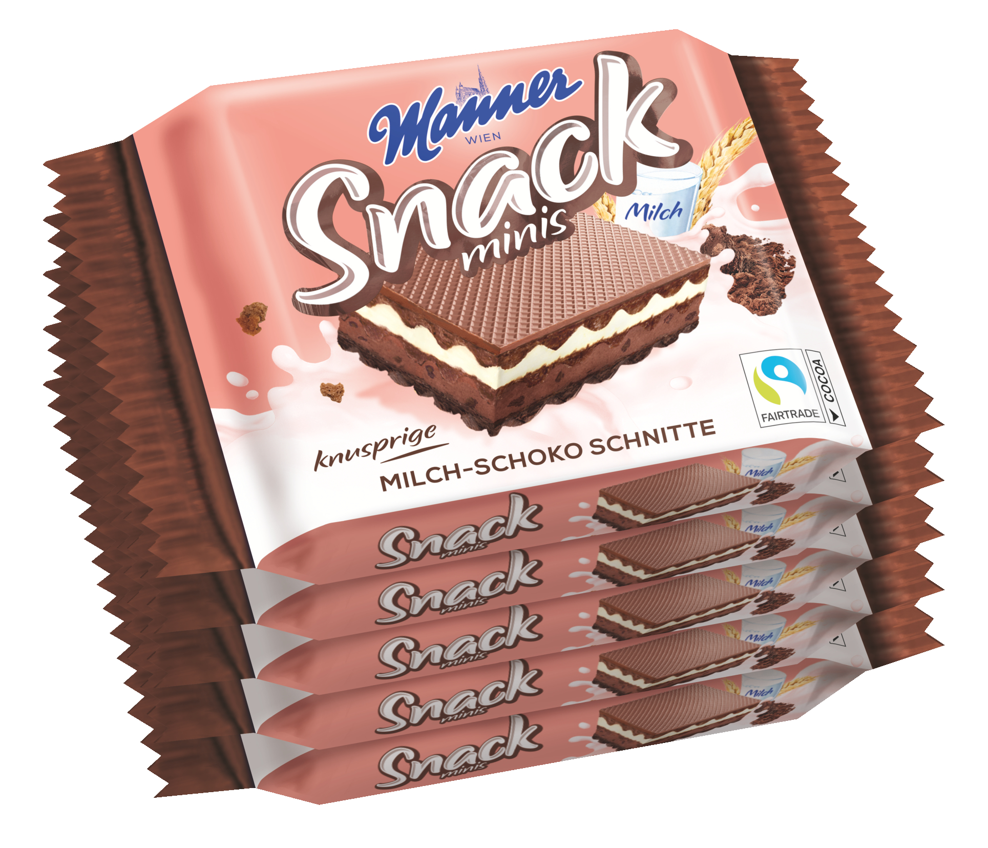 Wafle Minis Kakaowe 5X25G
