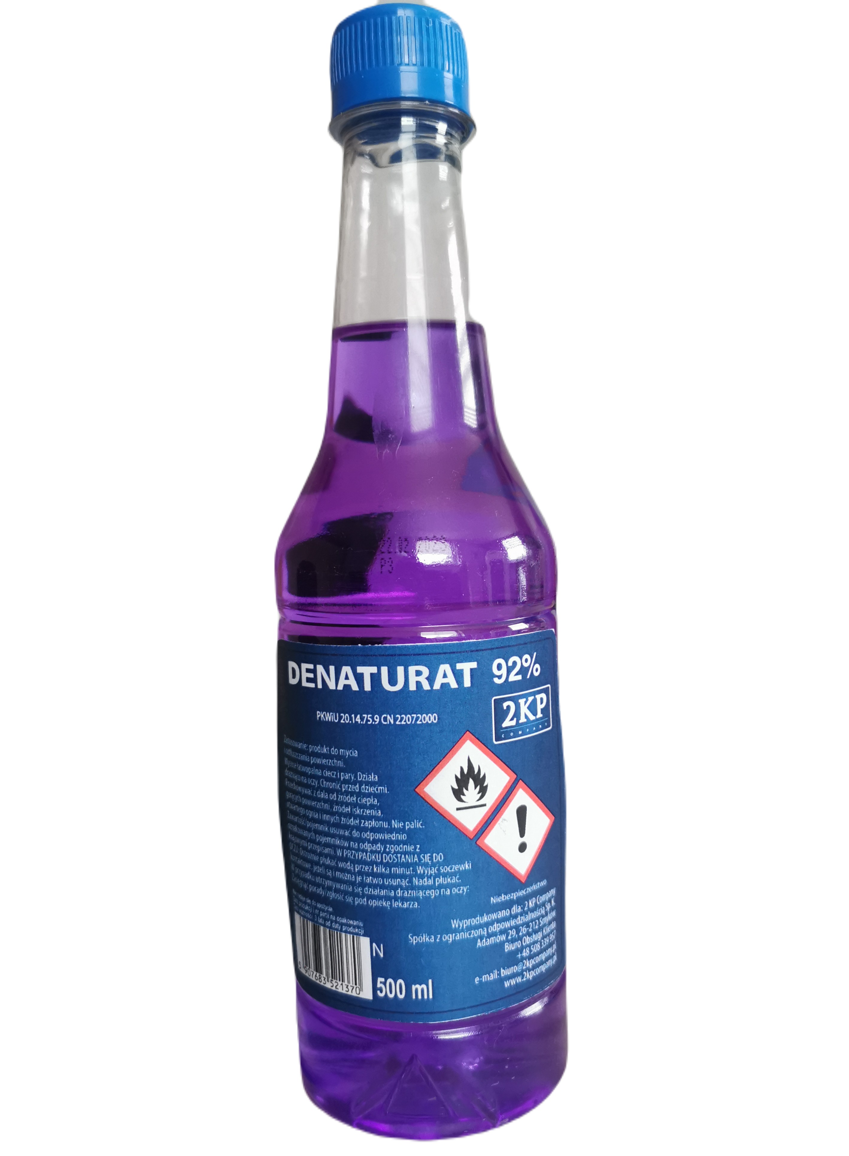 Denaturat 92% Fioletowy 0,5L