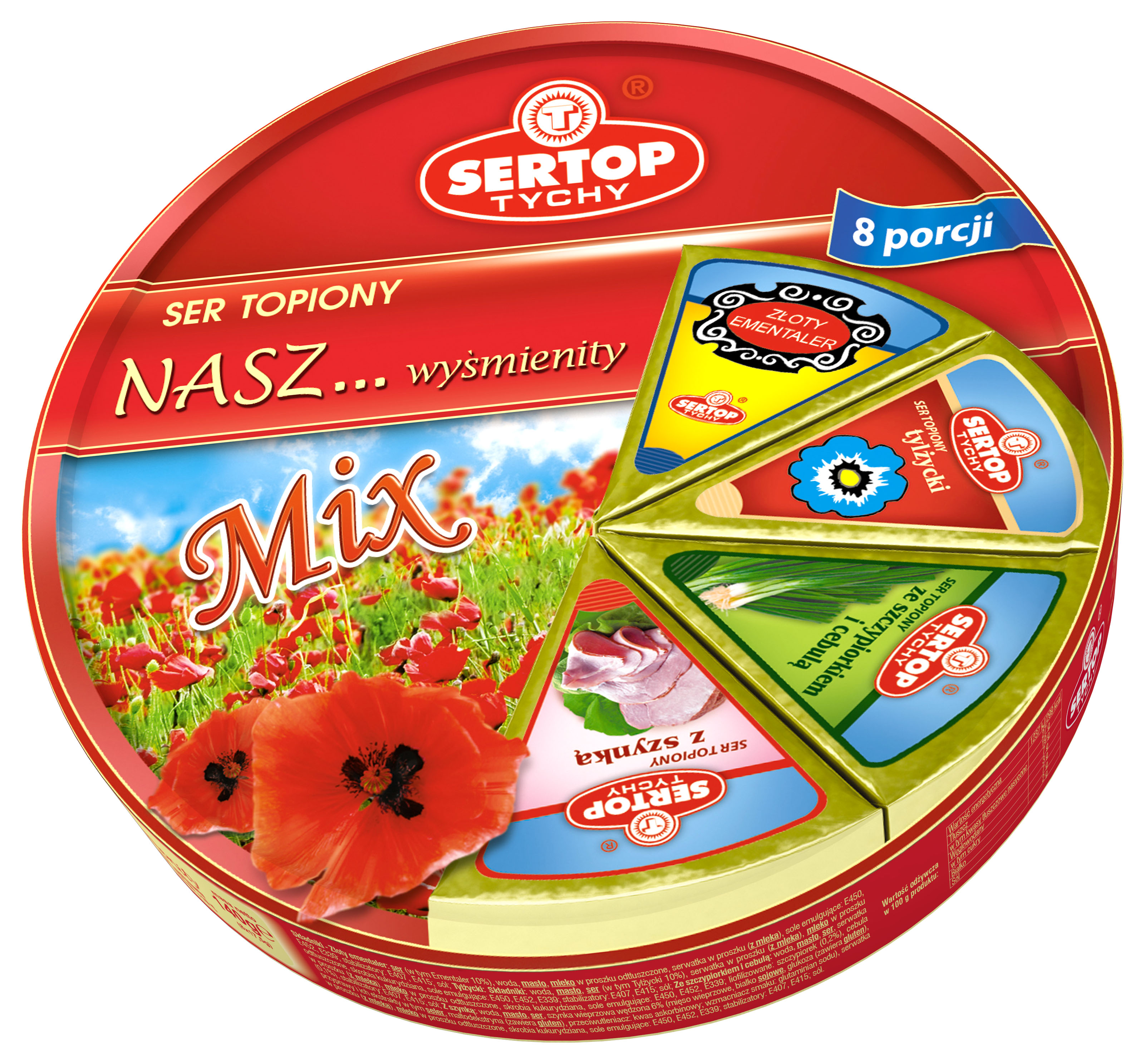 Ser Topiony Mix Nasz...Wyśmienity Krążek Sertop 140 G