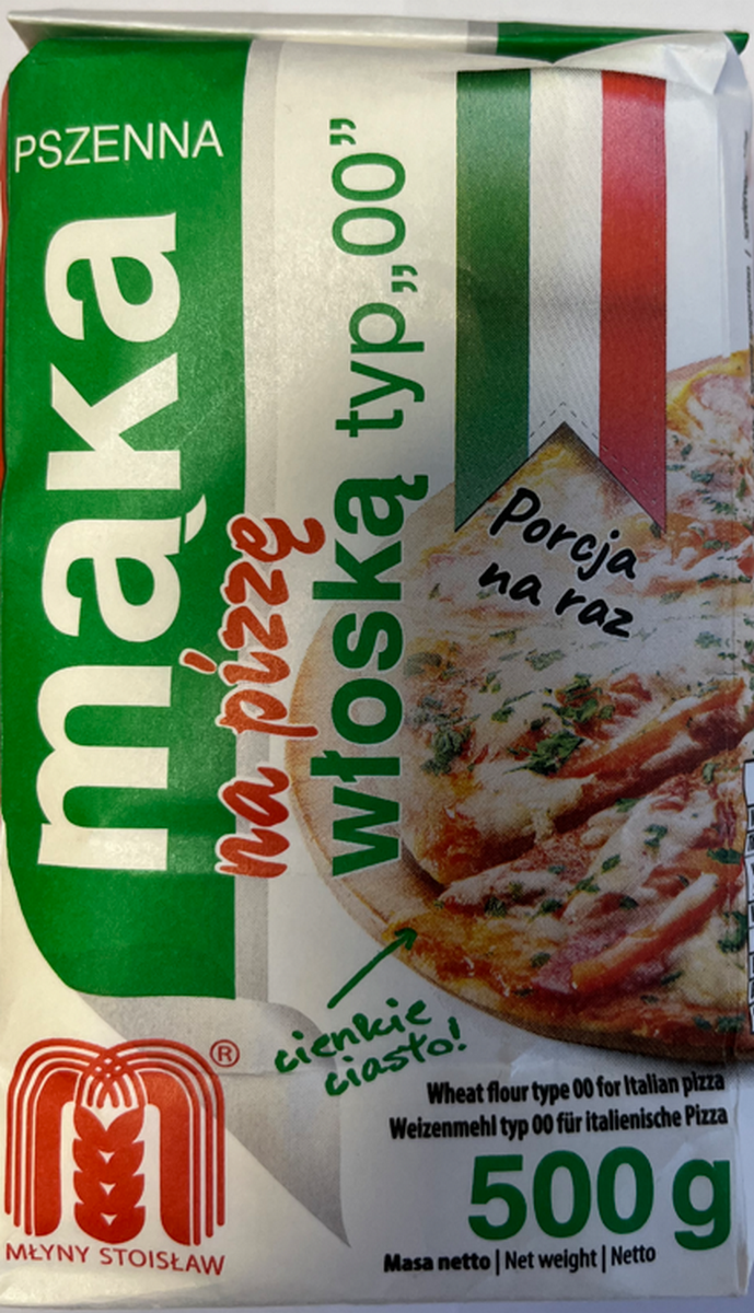 Młyny Stoisław Mąka Pszenna Na Pizzę Włoską Typ "00" 0,5 Kg
