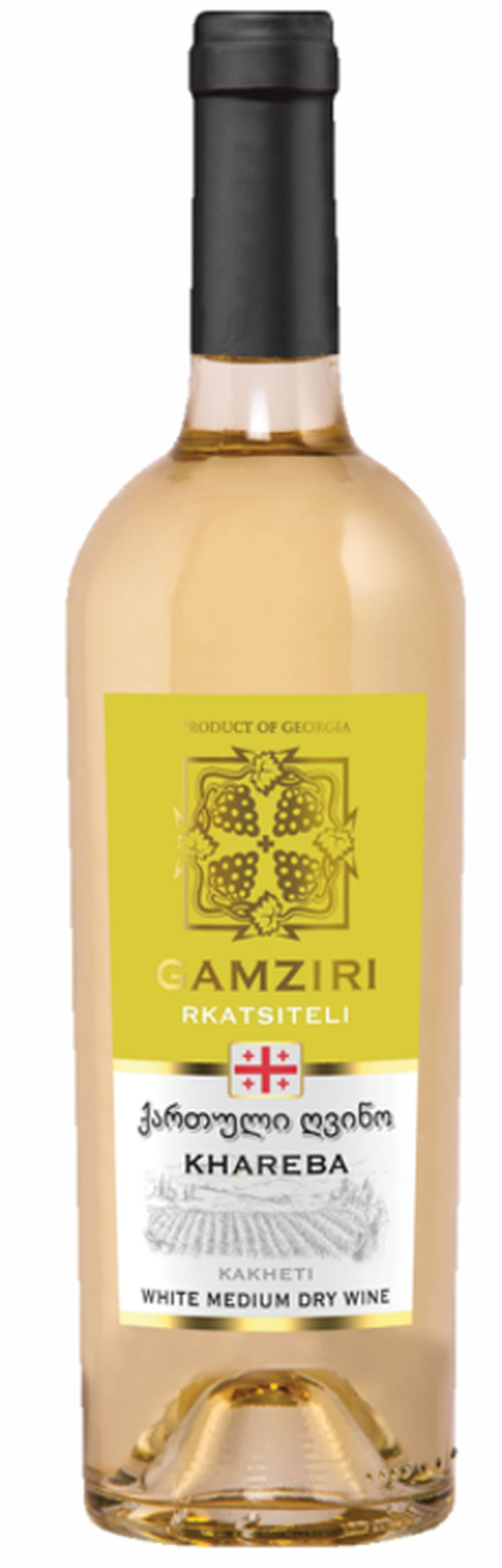 Gamziri Rkatsiteli Wino Białe Półwytrawne 750 Ml