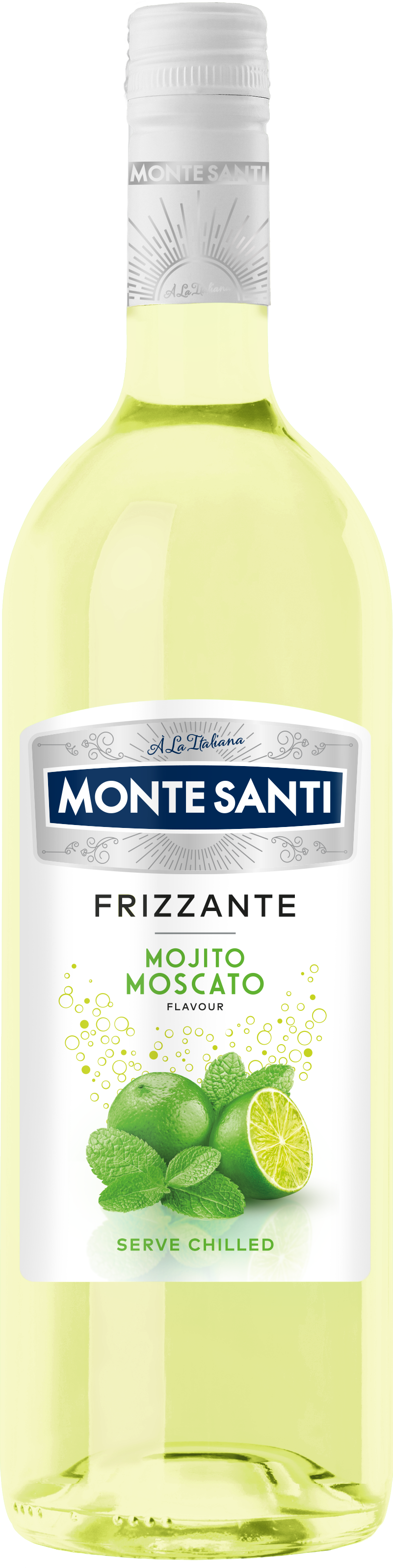 Monte Santi Frizzante Mojito Moscato 10 % Alk. 0,75 L