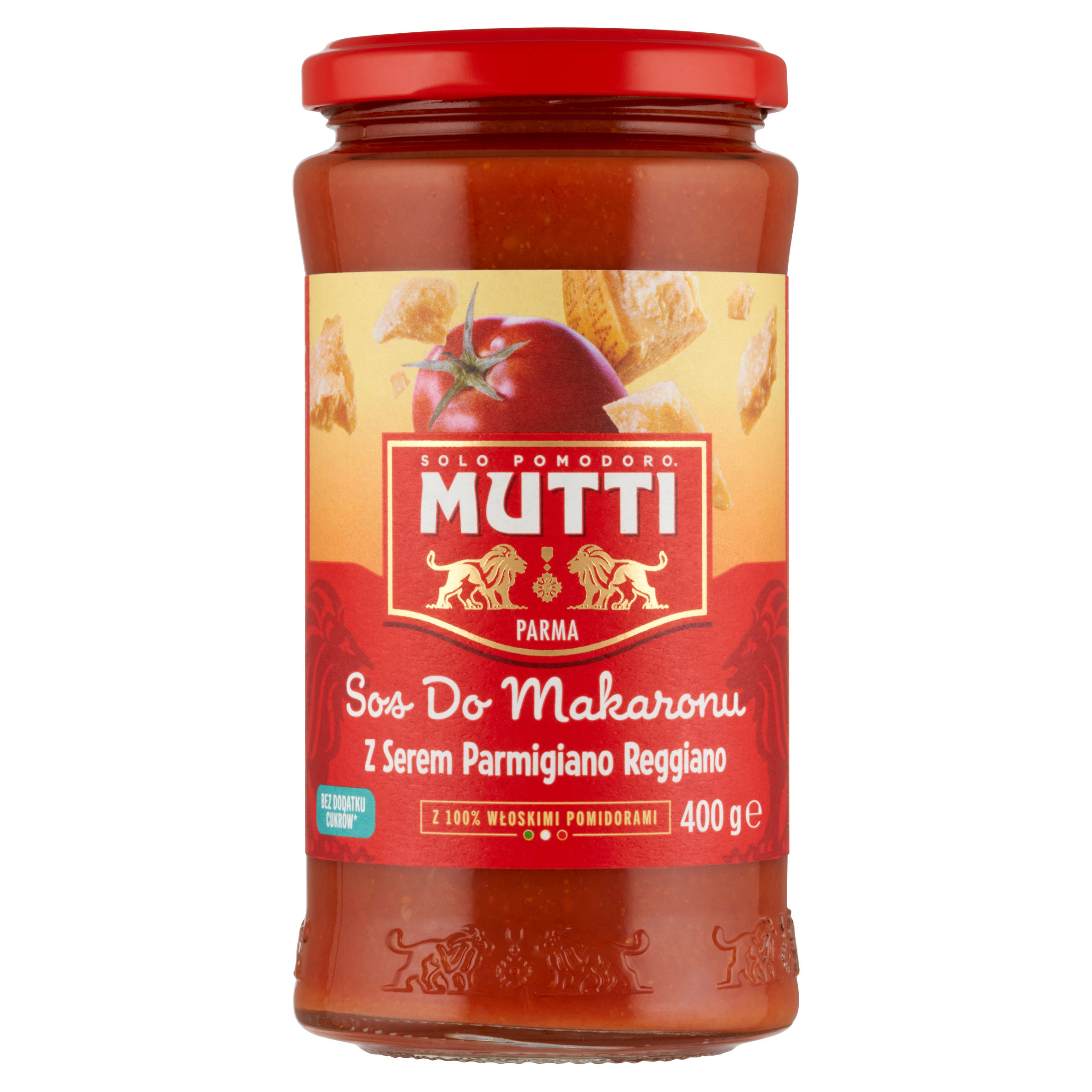 Mutti Sos Pomidorowy Z Serem Parmigiano Reggiano 400G