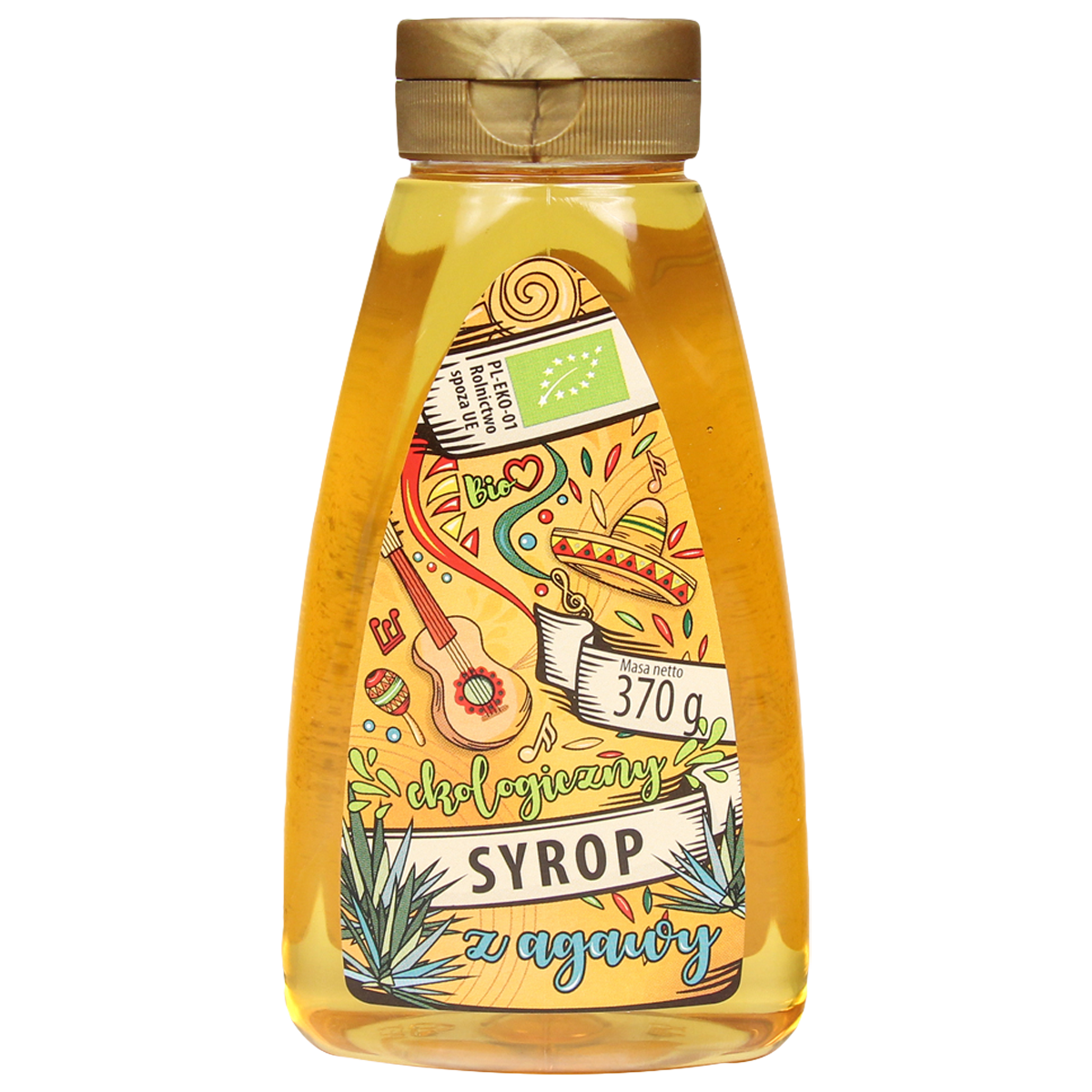Sądecki Bartnik Ekologiczny Syrop Z Agawy 370 G