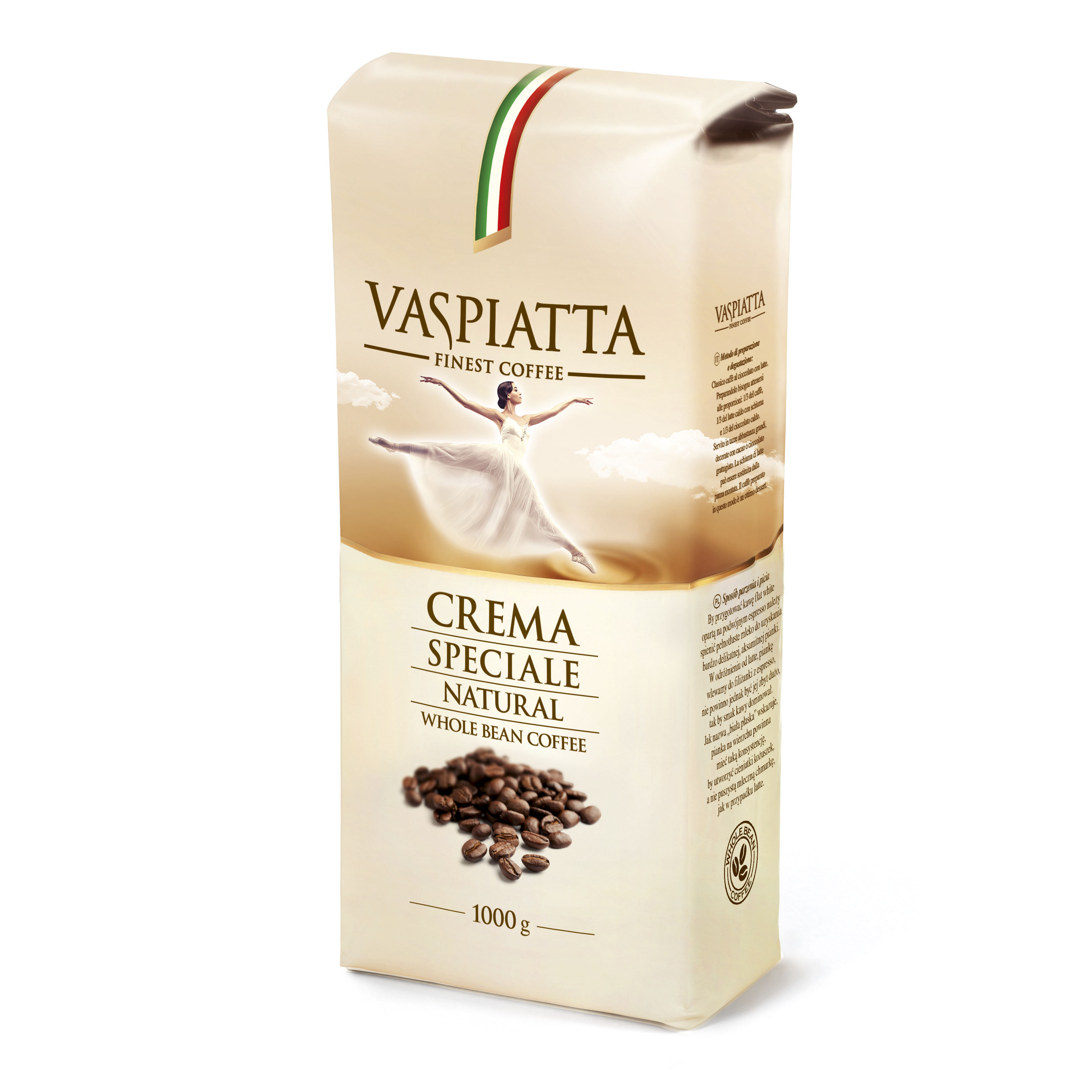 Kawa Ziarnista Vaspiatta Crema Speciale 1000G