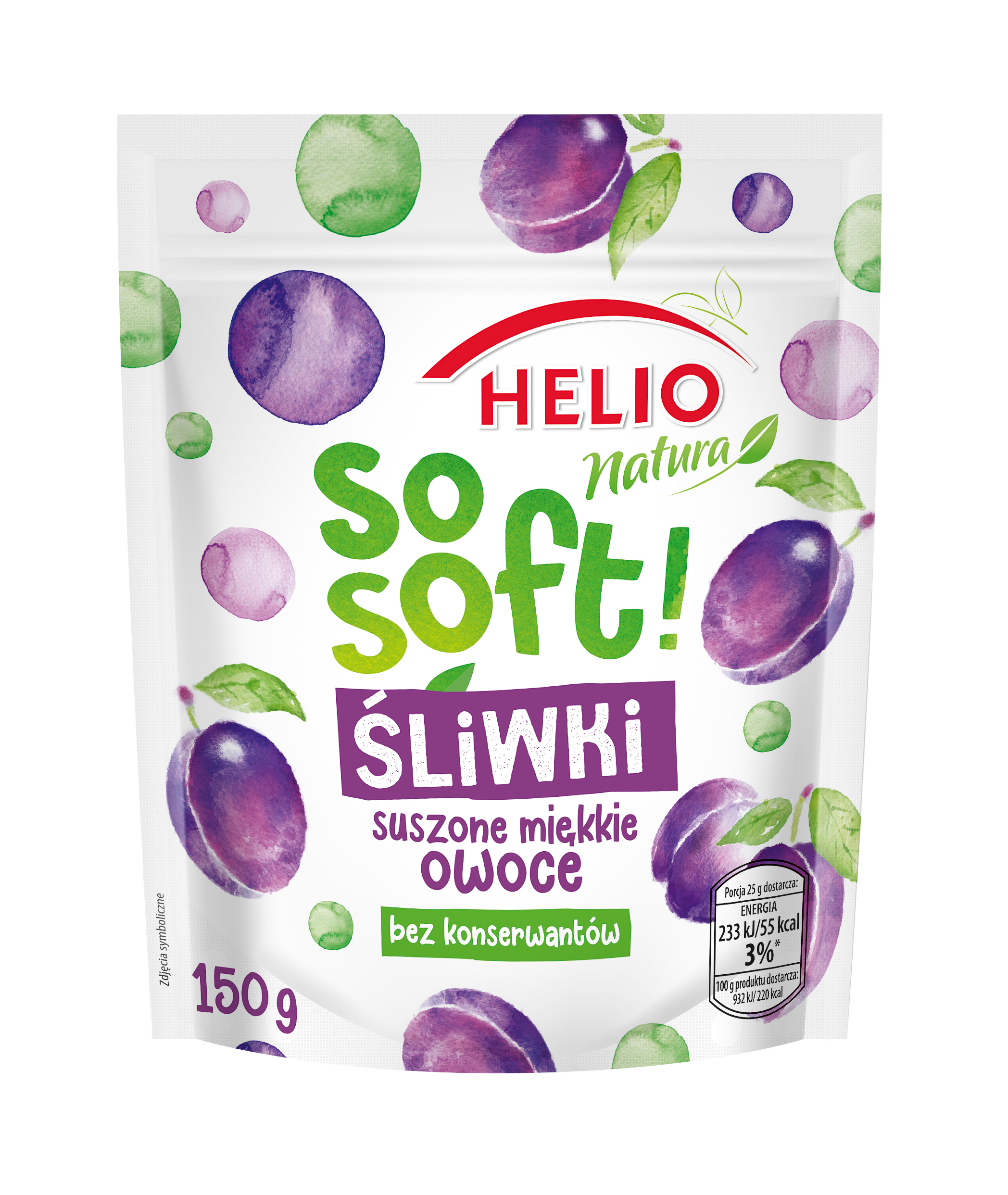 Śliwki 150G Helio Natura So Soft