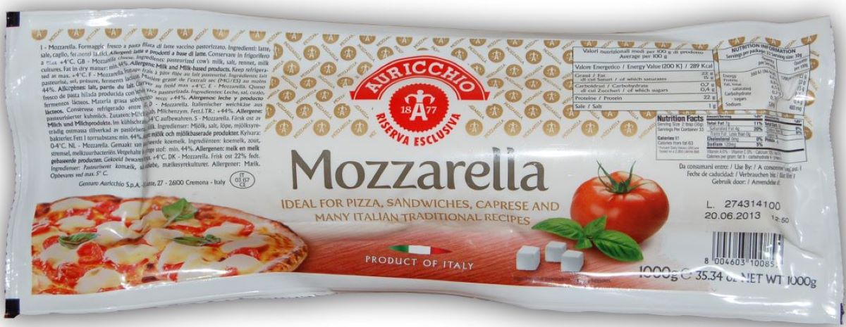 Mozzarella Fior Di Latte 1Kg