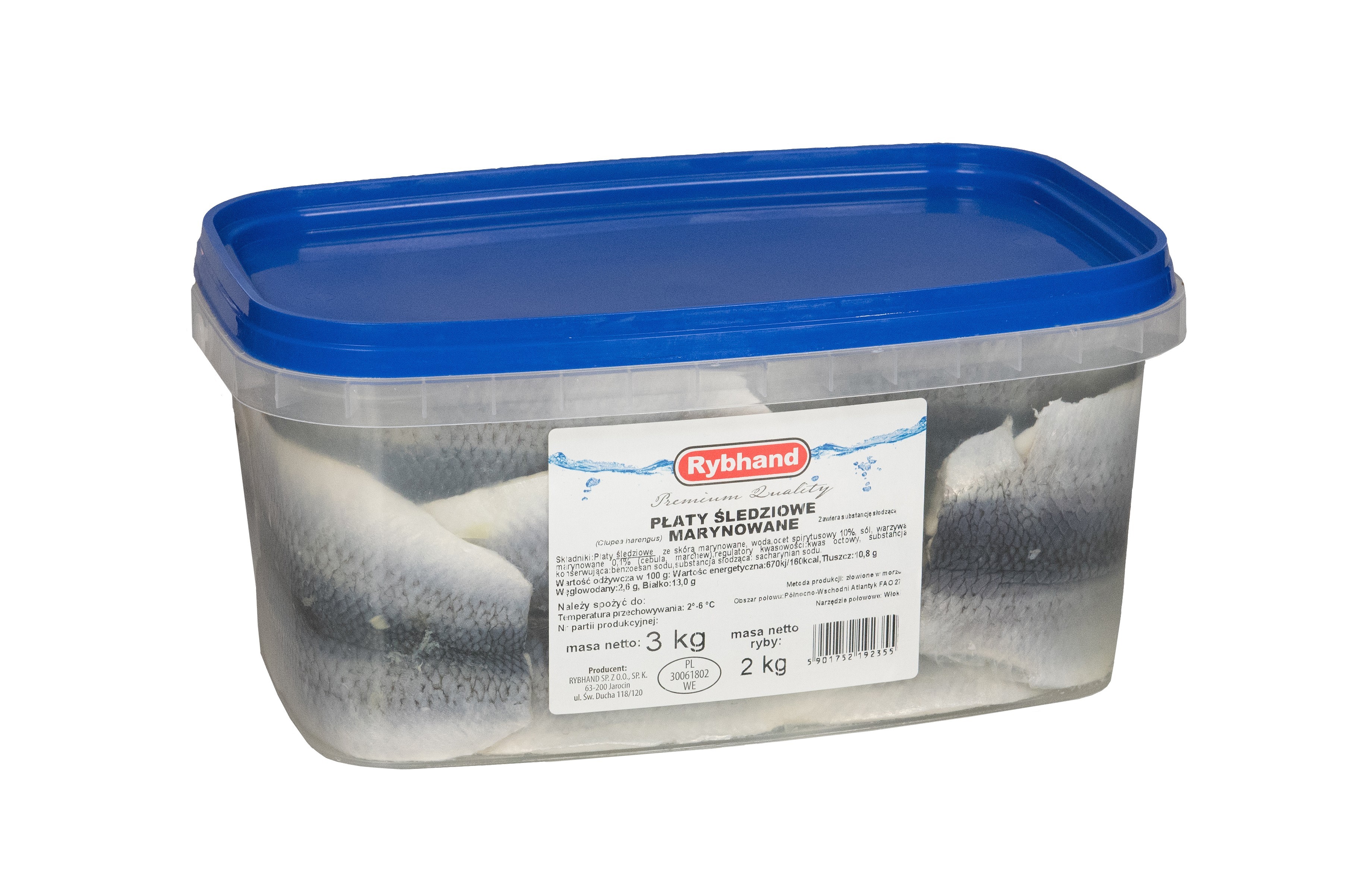 Śledź Płat Marynowany Ok. 100-200G
