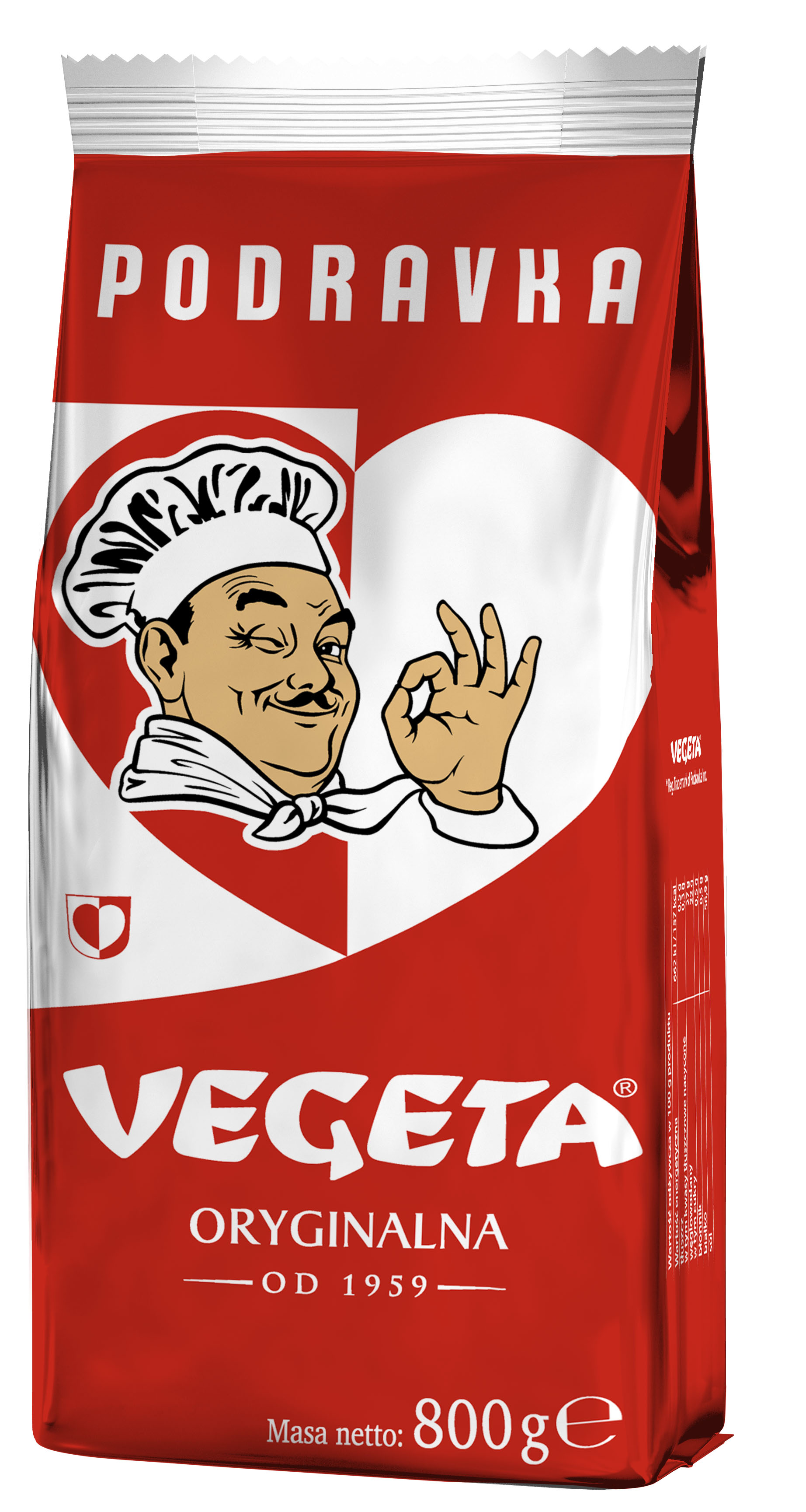 Vegeta Czerwona 800 G