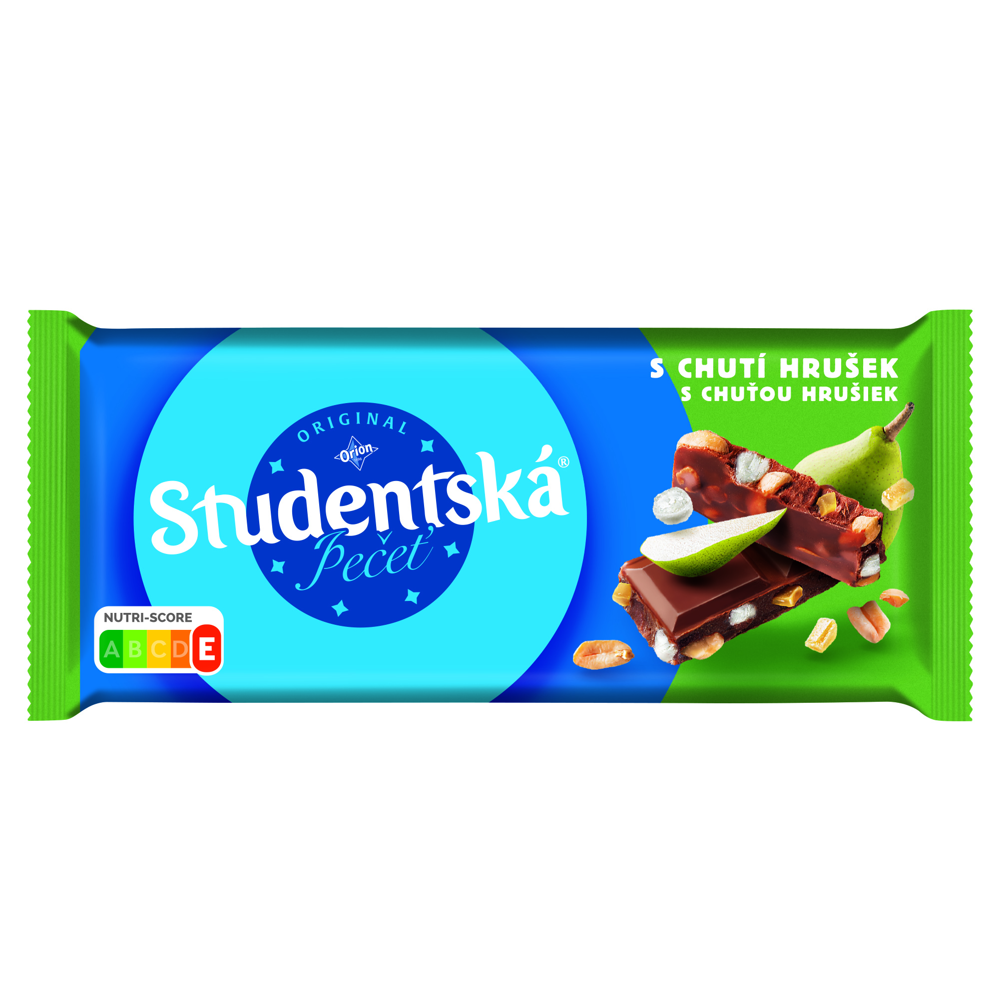 Orion Studentska Czekolada Mleczna Gruszka 170G