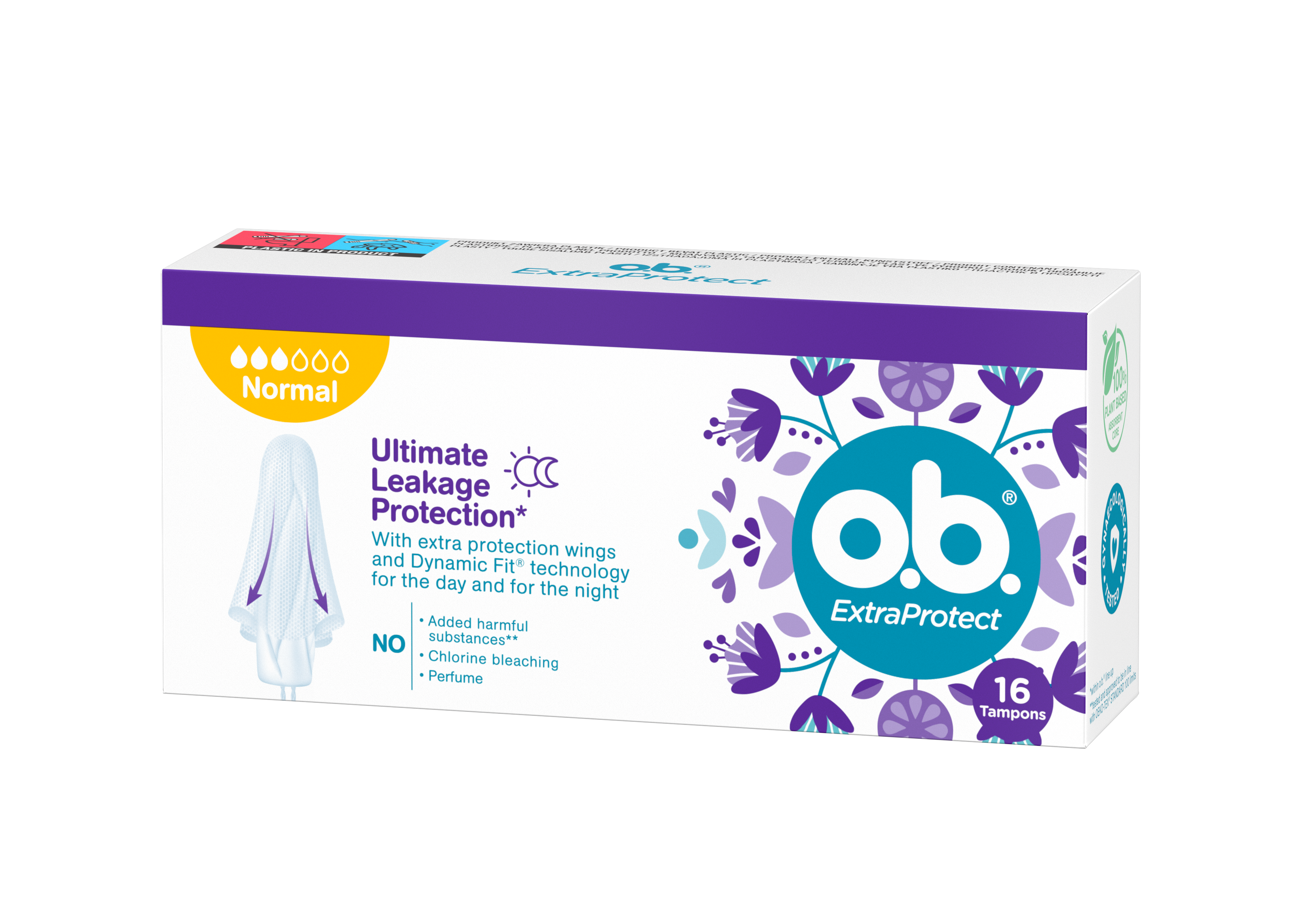 O.B. Extra Protect Normal 16 Szt.