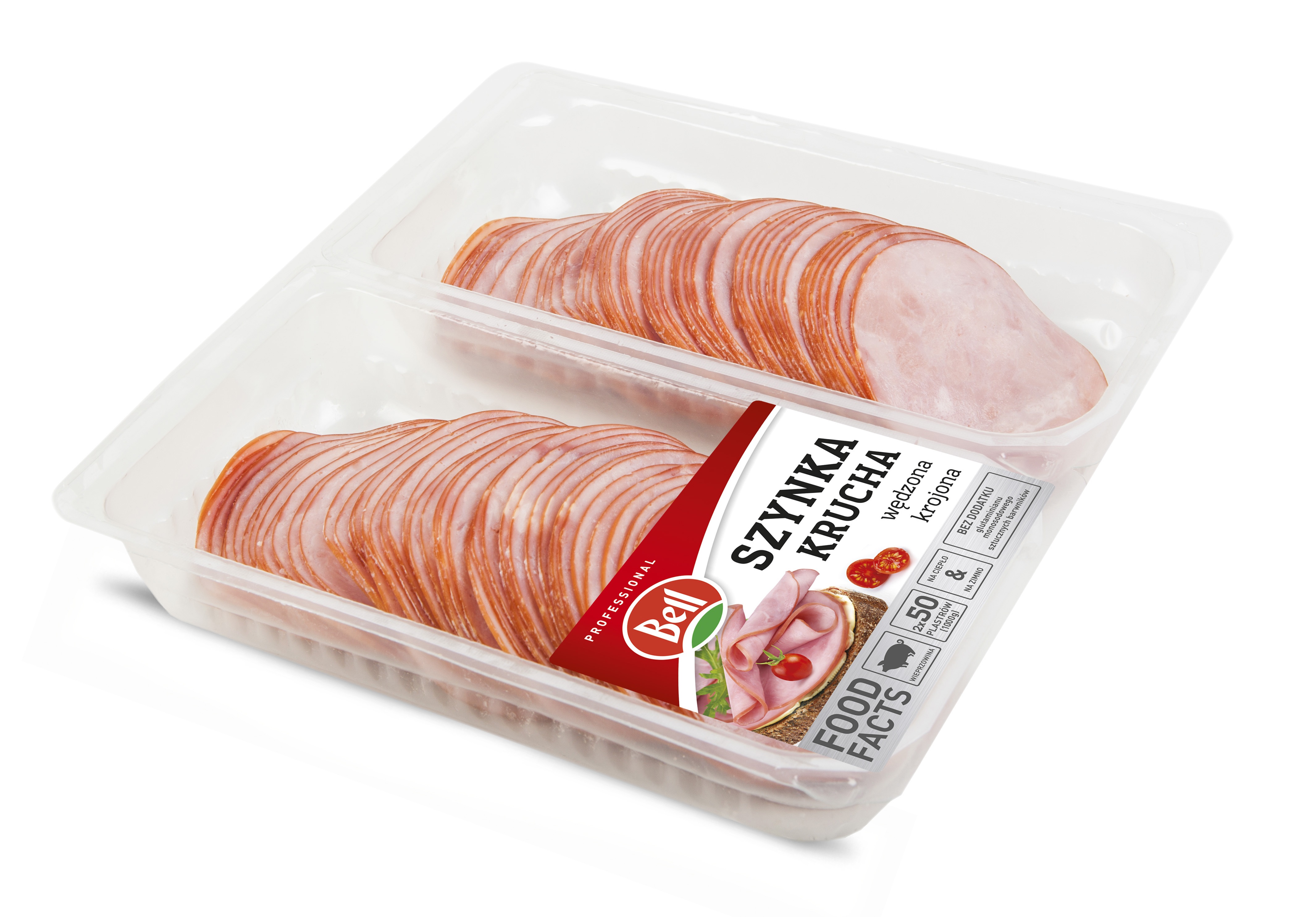 Szynka Krucha Plastry 1Kg