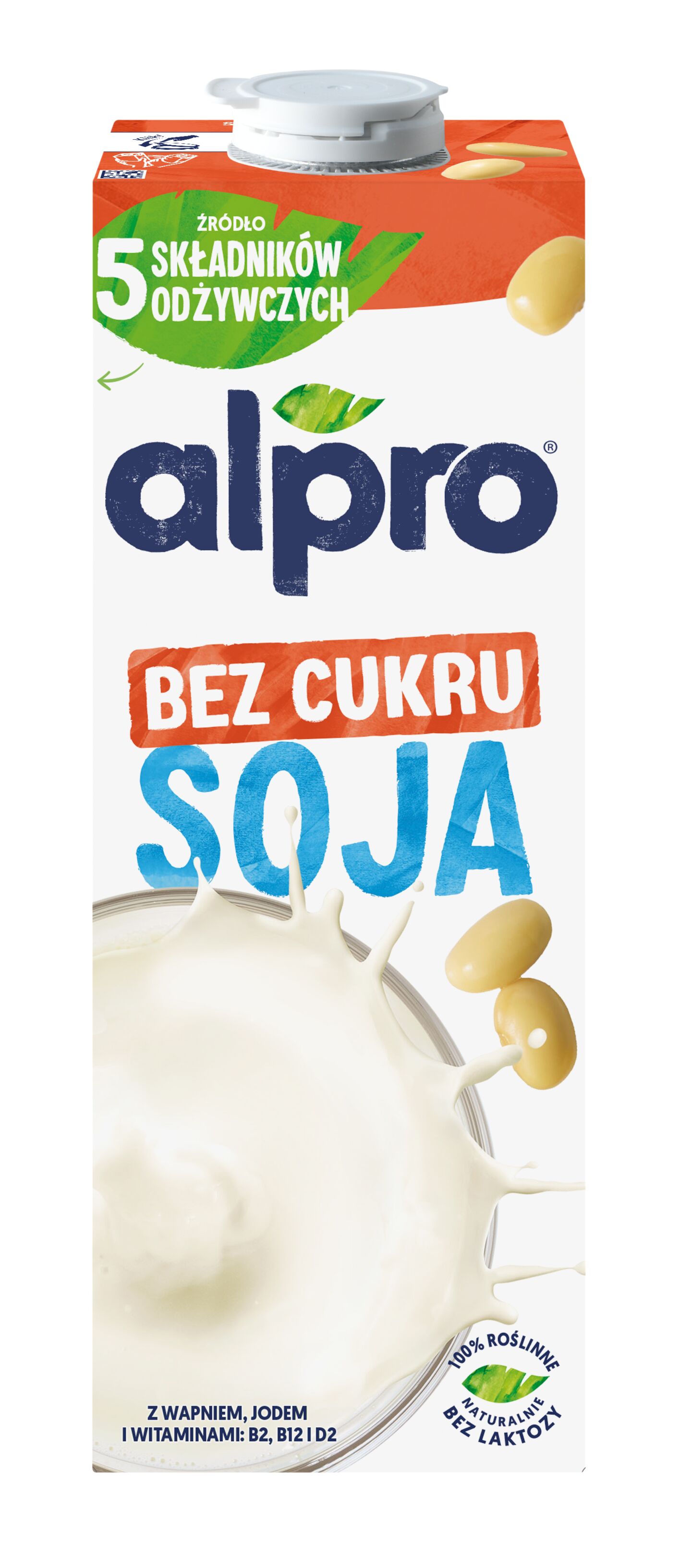 Alpro Napój Sojowy Niesłodzony 1 L