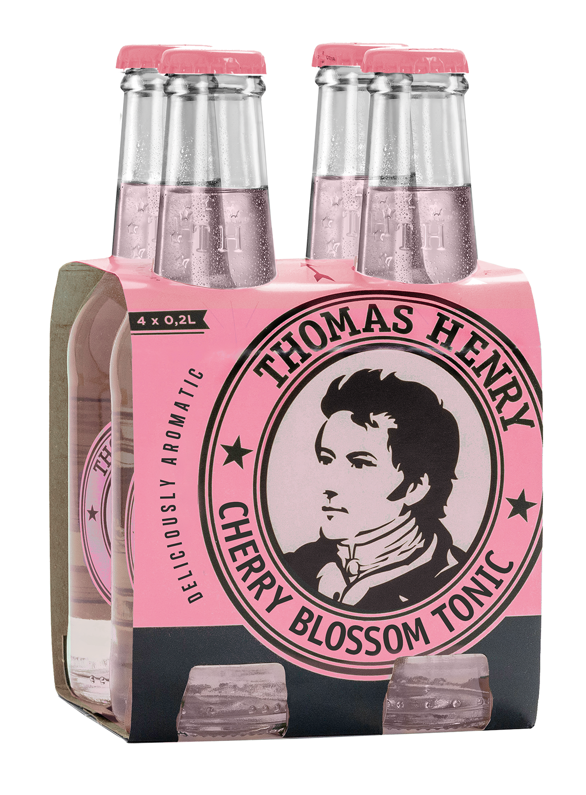 Thomas Henry Cherry Blossom Tonic 4X200 Ml