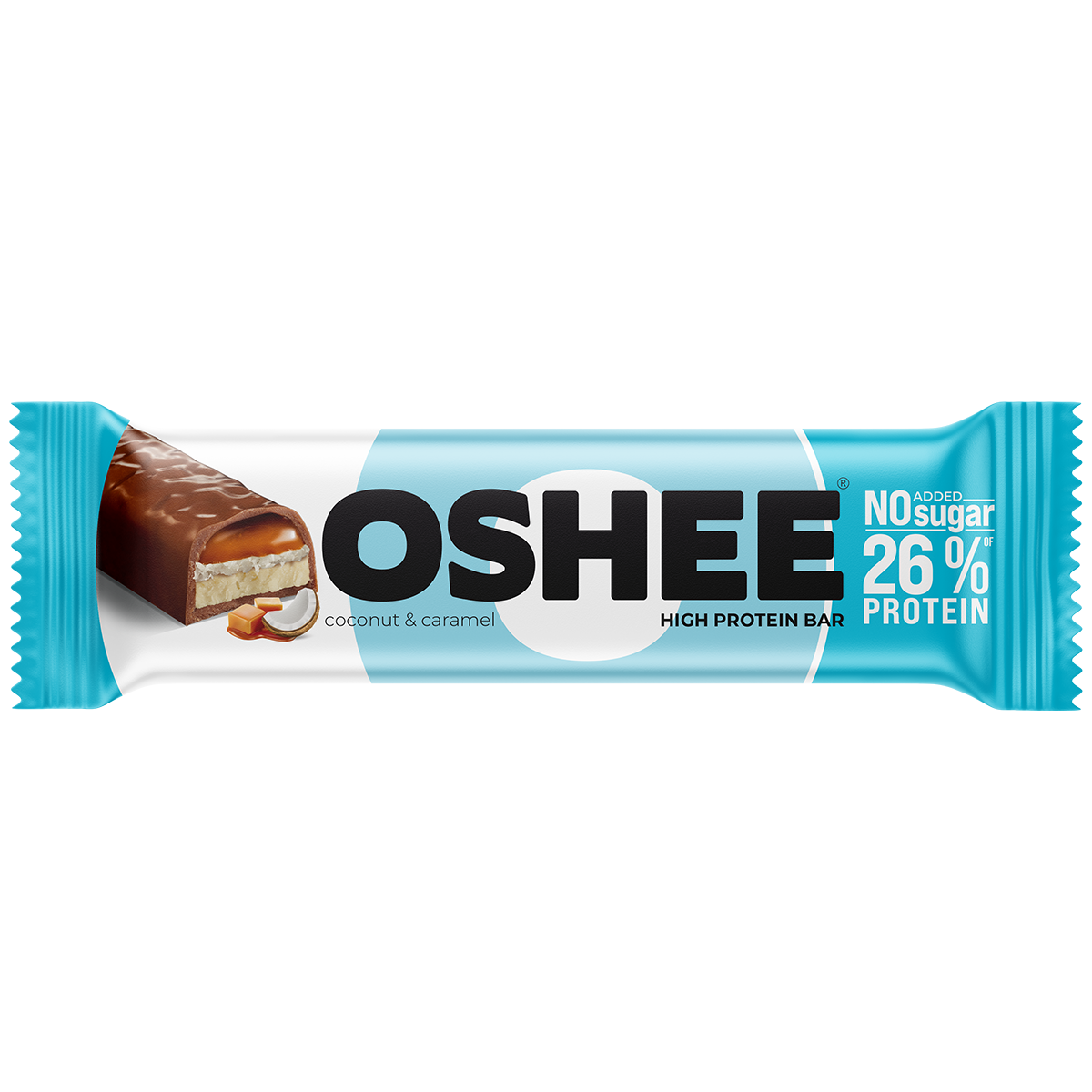 Oshee Baton Proteinowy O Smaku Kokosowo-Karmelowym 48G