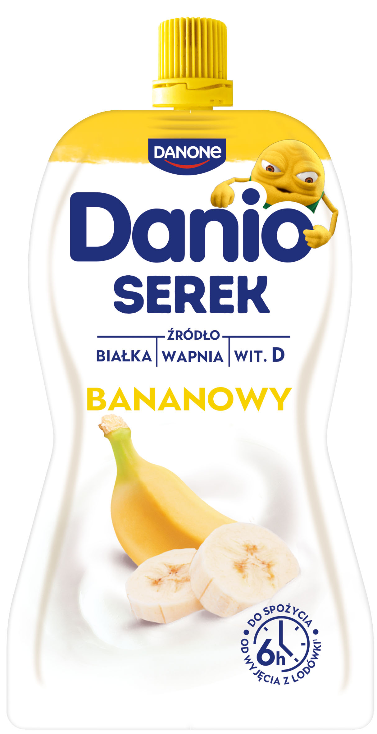 Danio Serek Homogenizowany Bananowy 120 G