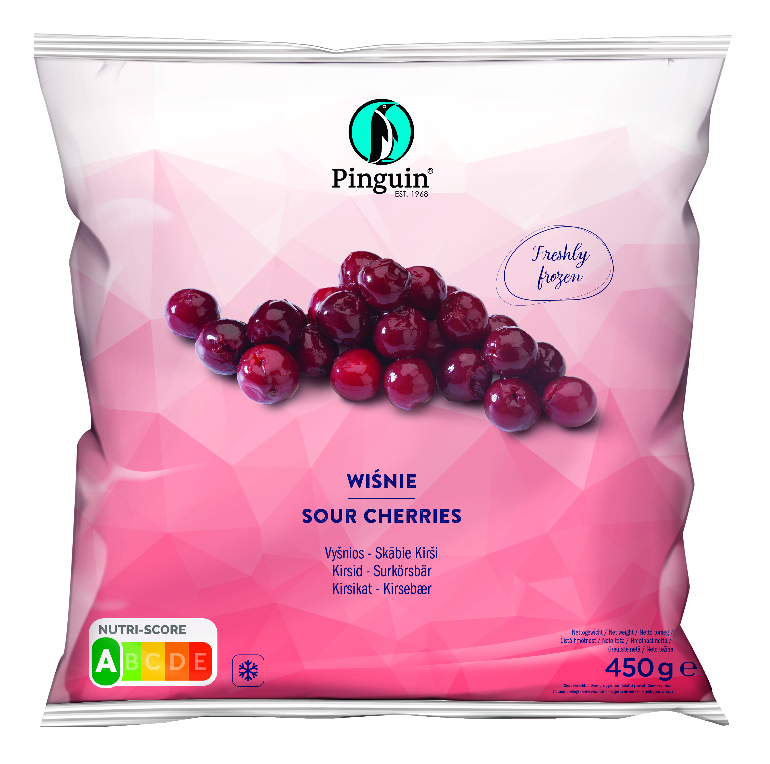 Pinguin Wiśnie 450 G