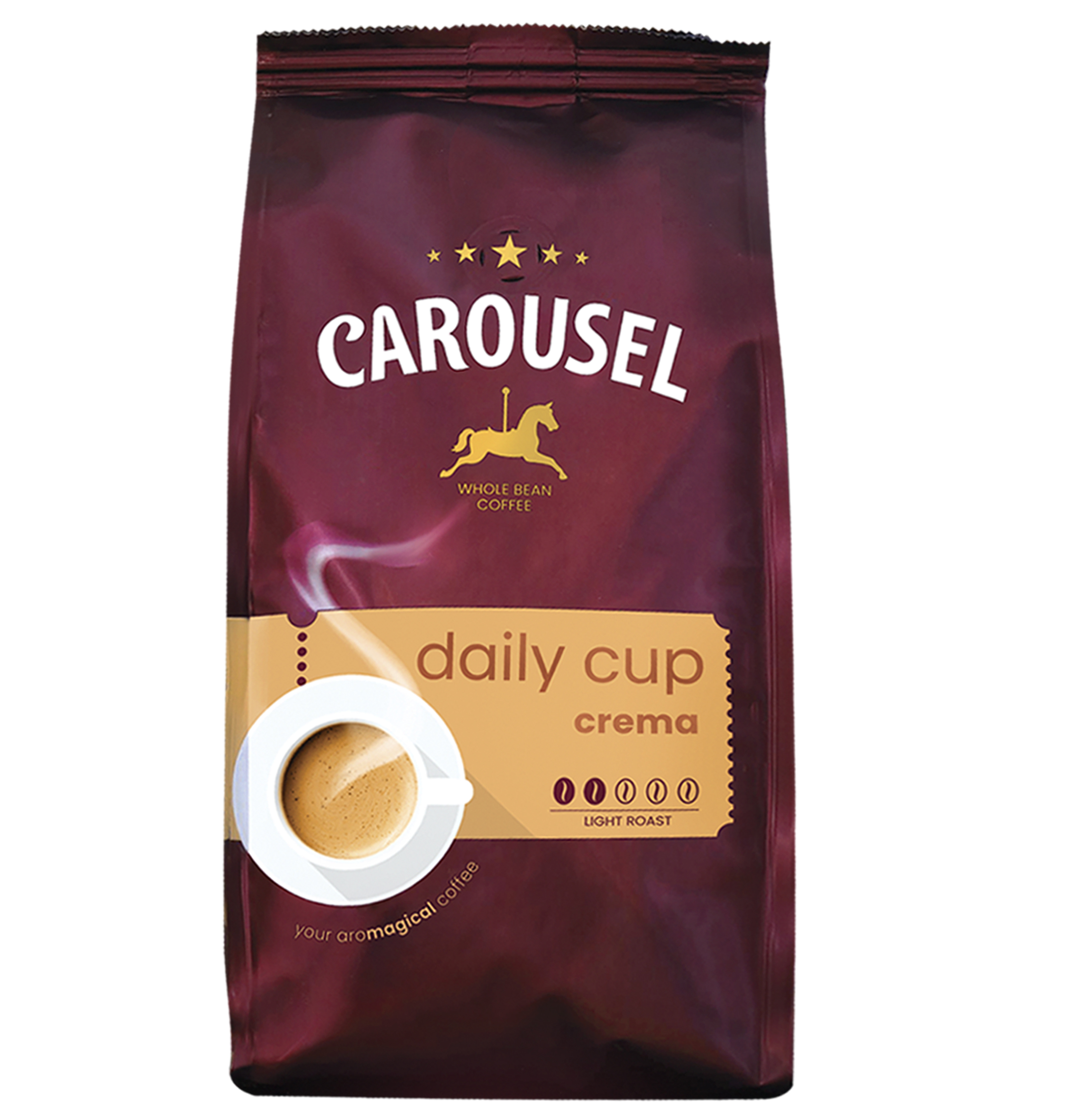 Carousel Coffee Carousel Daily Cup Crema Beans 1000G