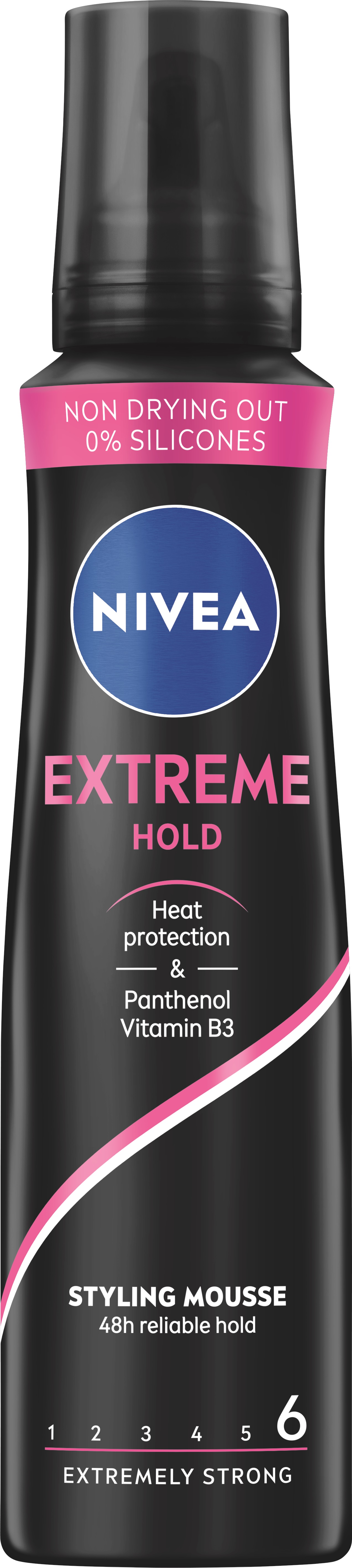 Nivea Pianka Do Włosów Extreme Hold 150 Ml