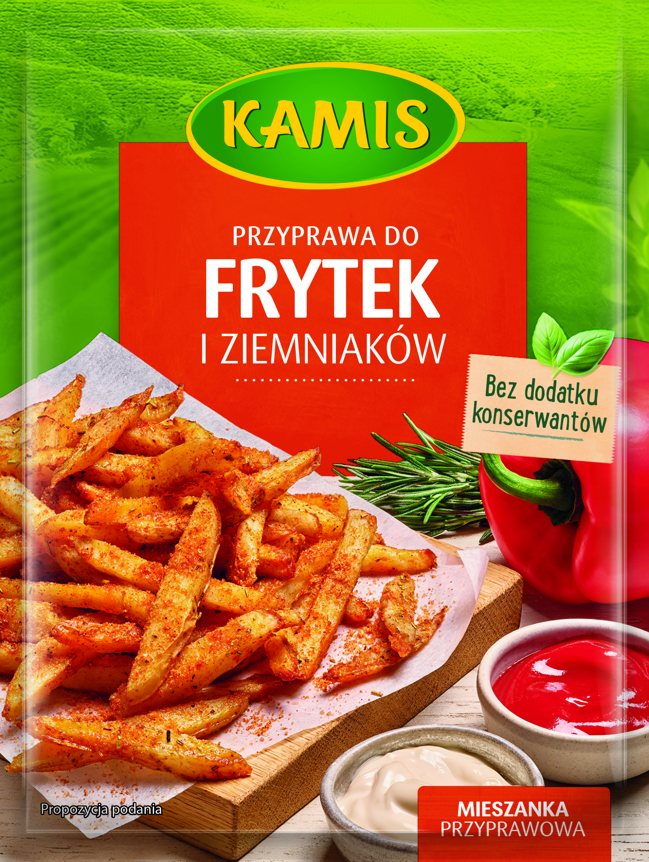 Kamis Przyprawa Do Frytek I Ziemniaków 20G