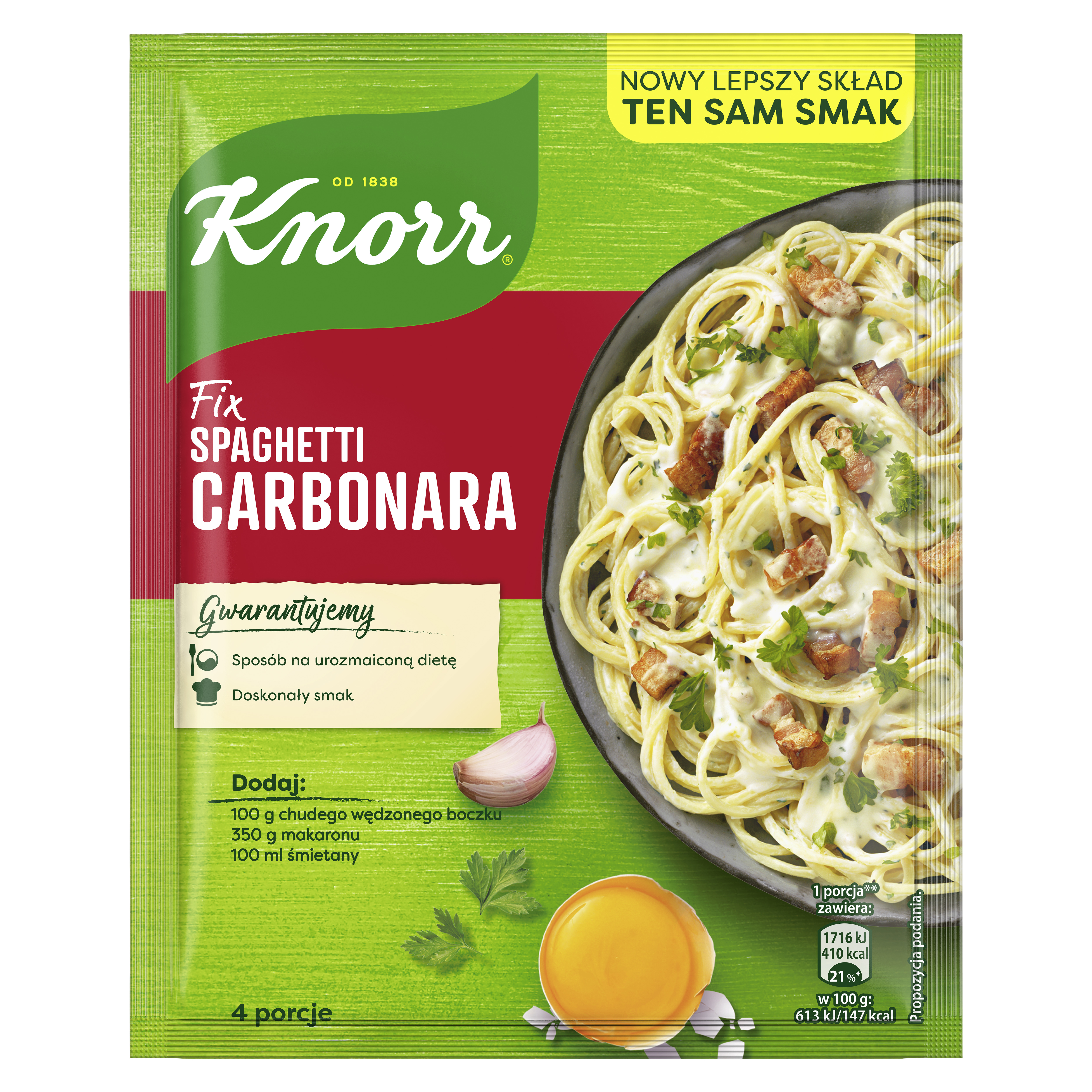 Knorr Fix Spaghetti Carbonara 38G