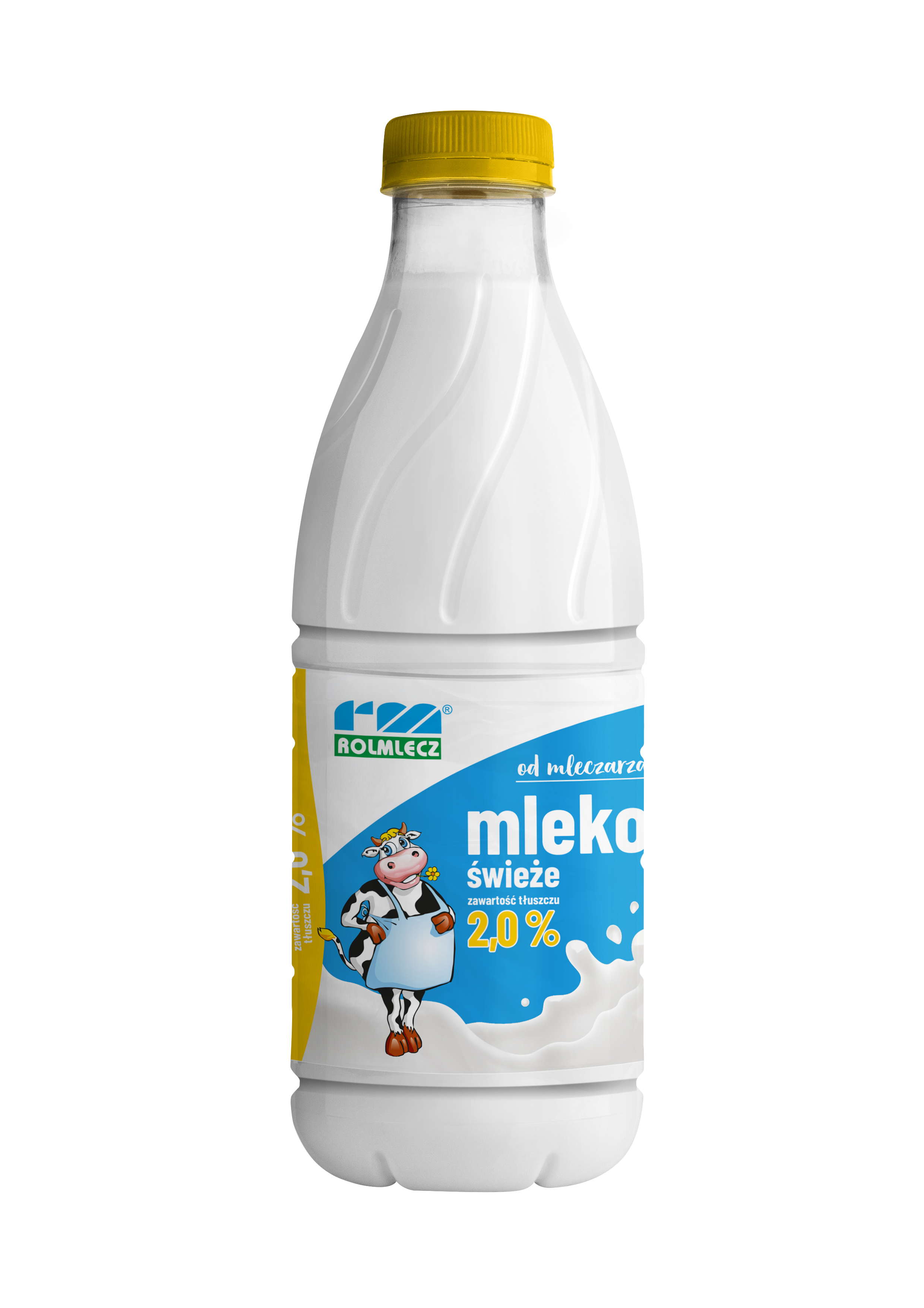 Mleko Rolmlecz 2% Butelka Pet 1L