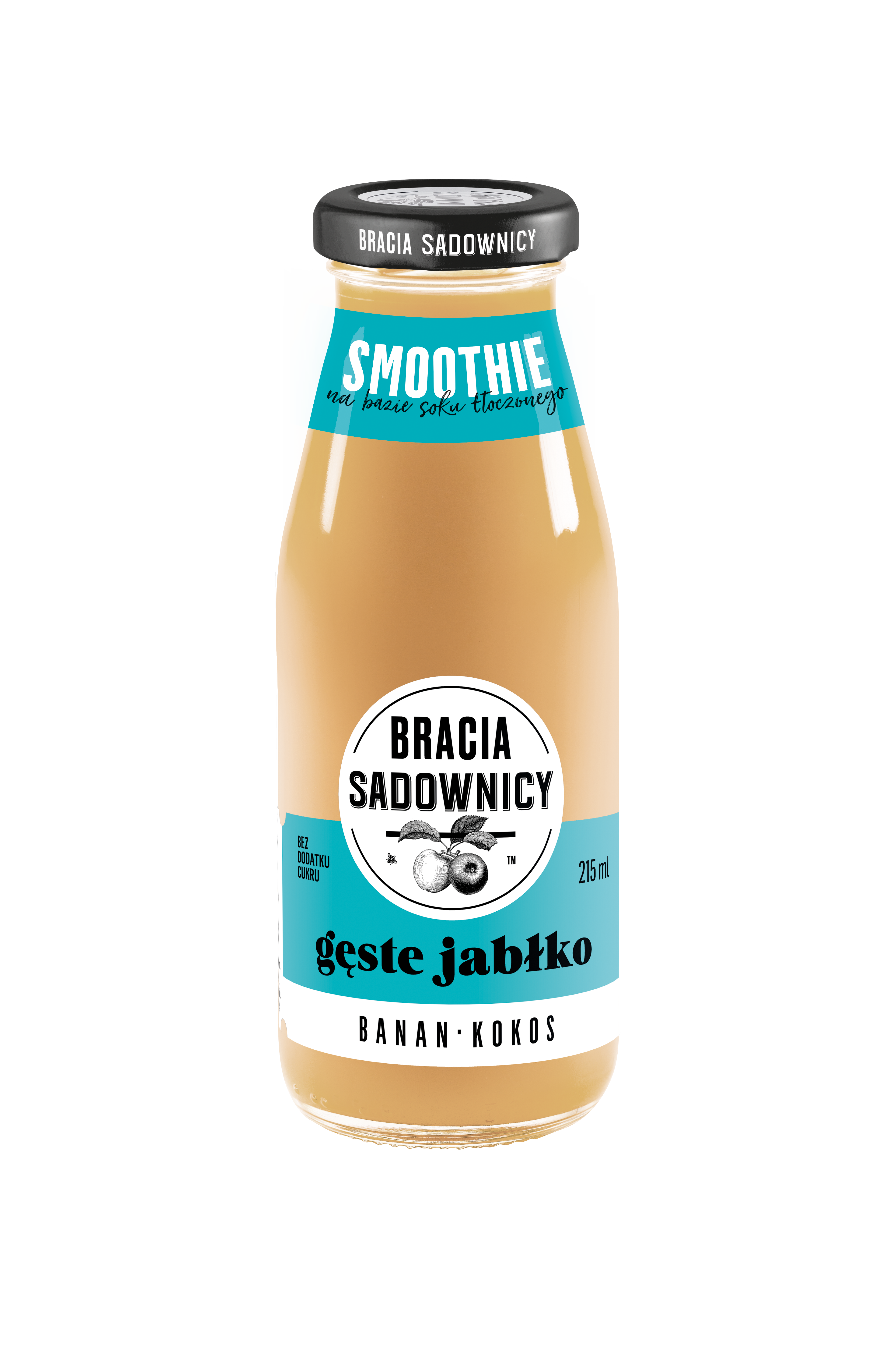 Bracia Sadownicy Gęste Jabłko - Banan Kokos 215 Ml