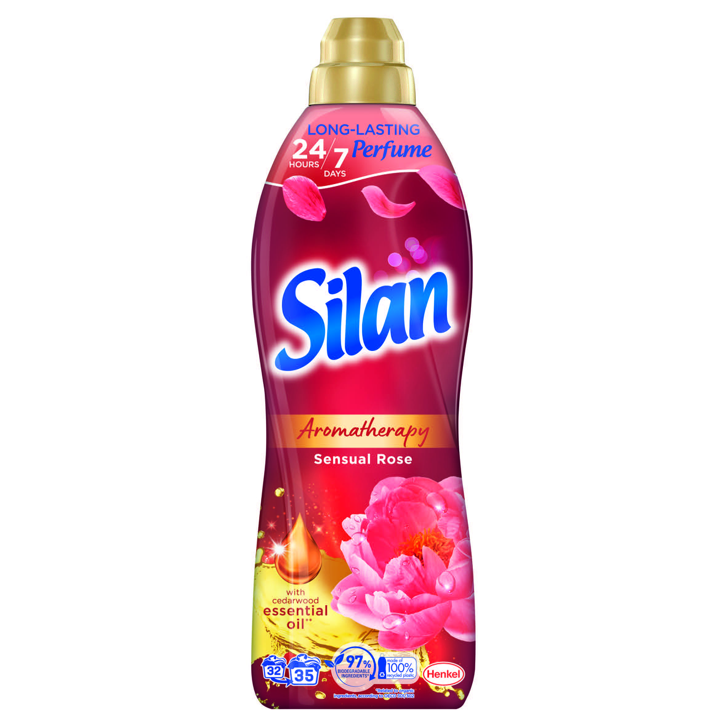 Silan Aromatherapy Sensual Rose 770Ml