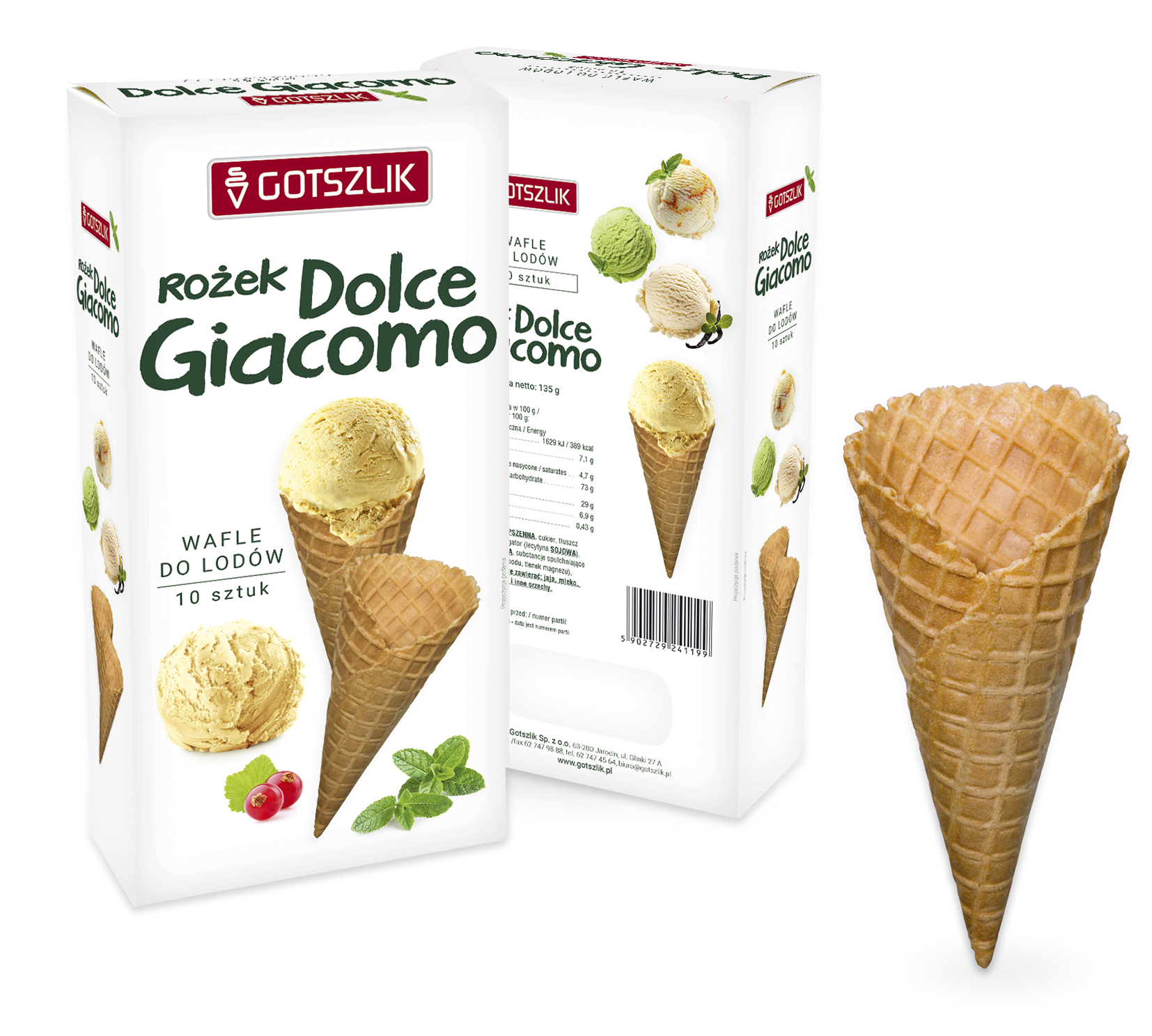 Gotszlik Dolce Giacomo Rożek 135G 10 Szt.