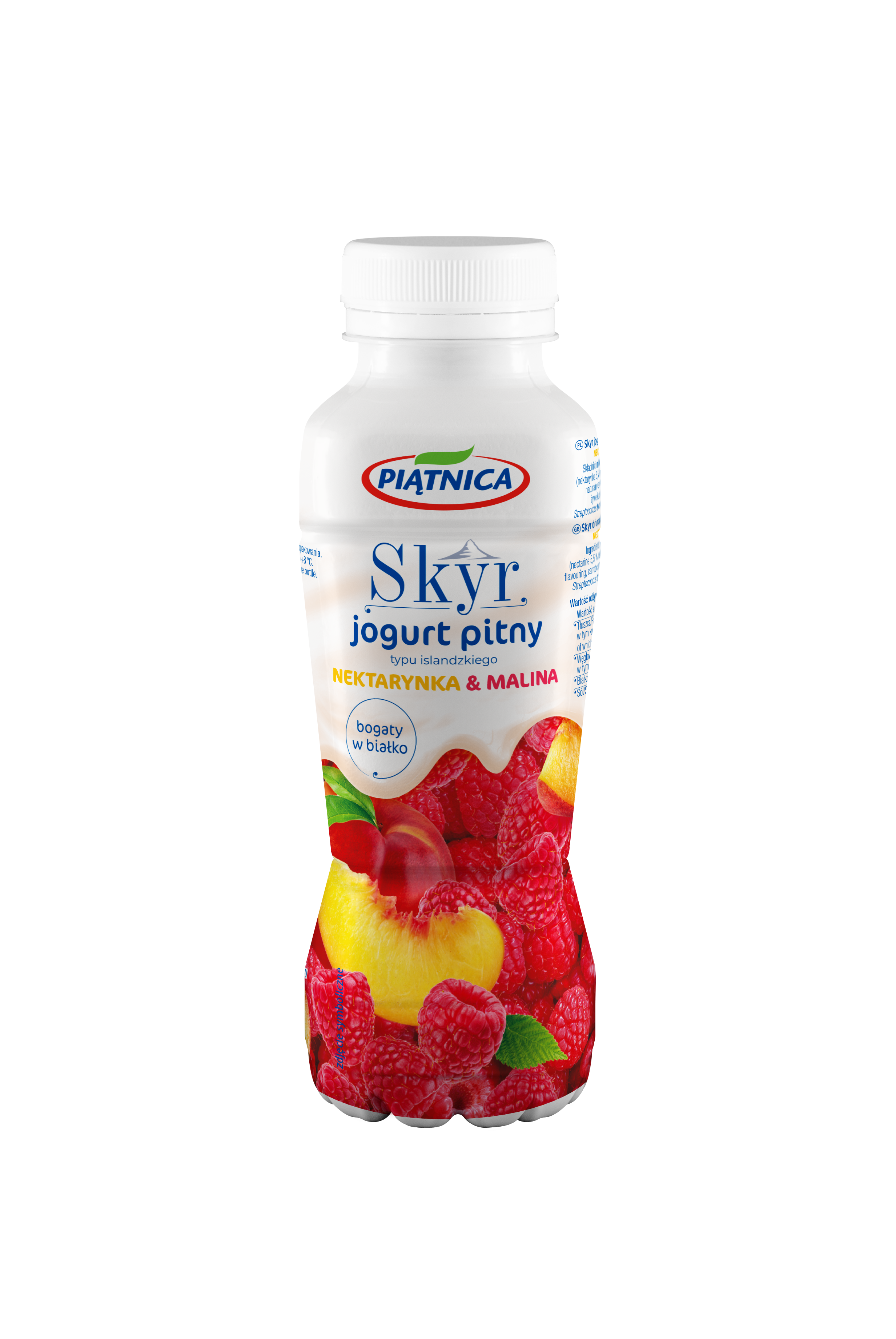Piątnica Jogurt Pitny Skyr Nektarynka-Malina 350 G