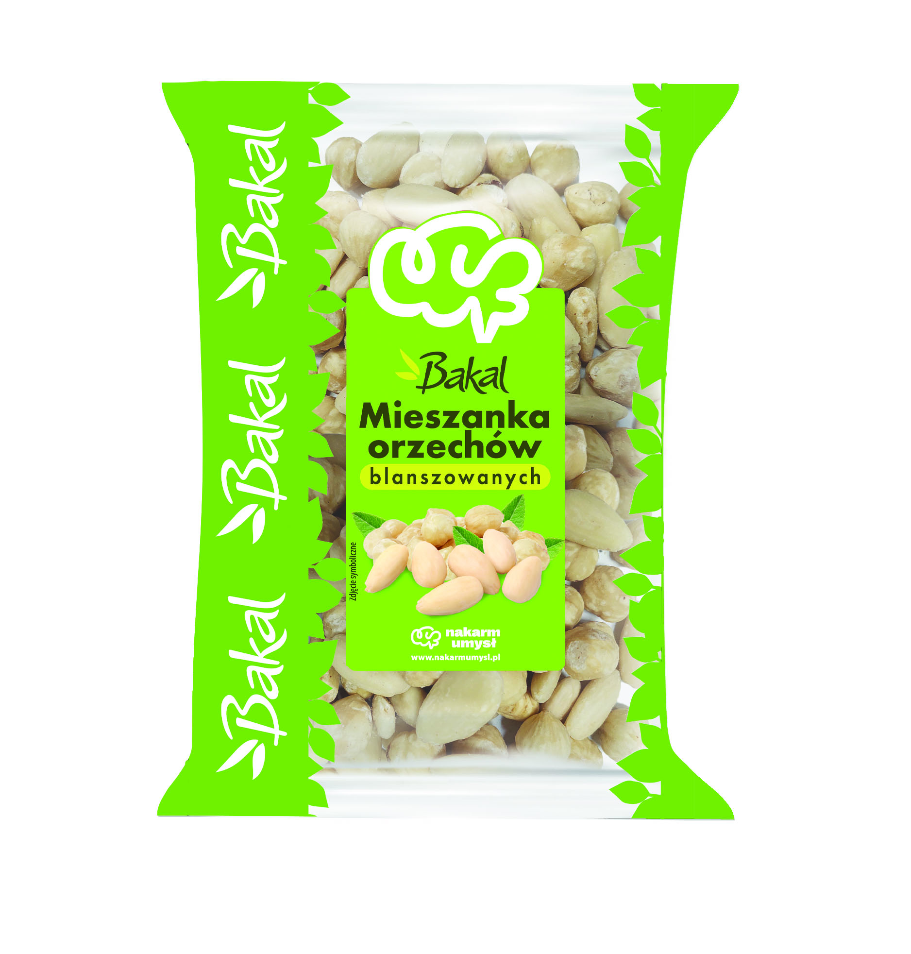 Bakal Mieszanka Orzechów Blanszowanych 300 G