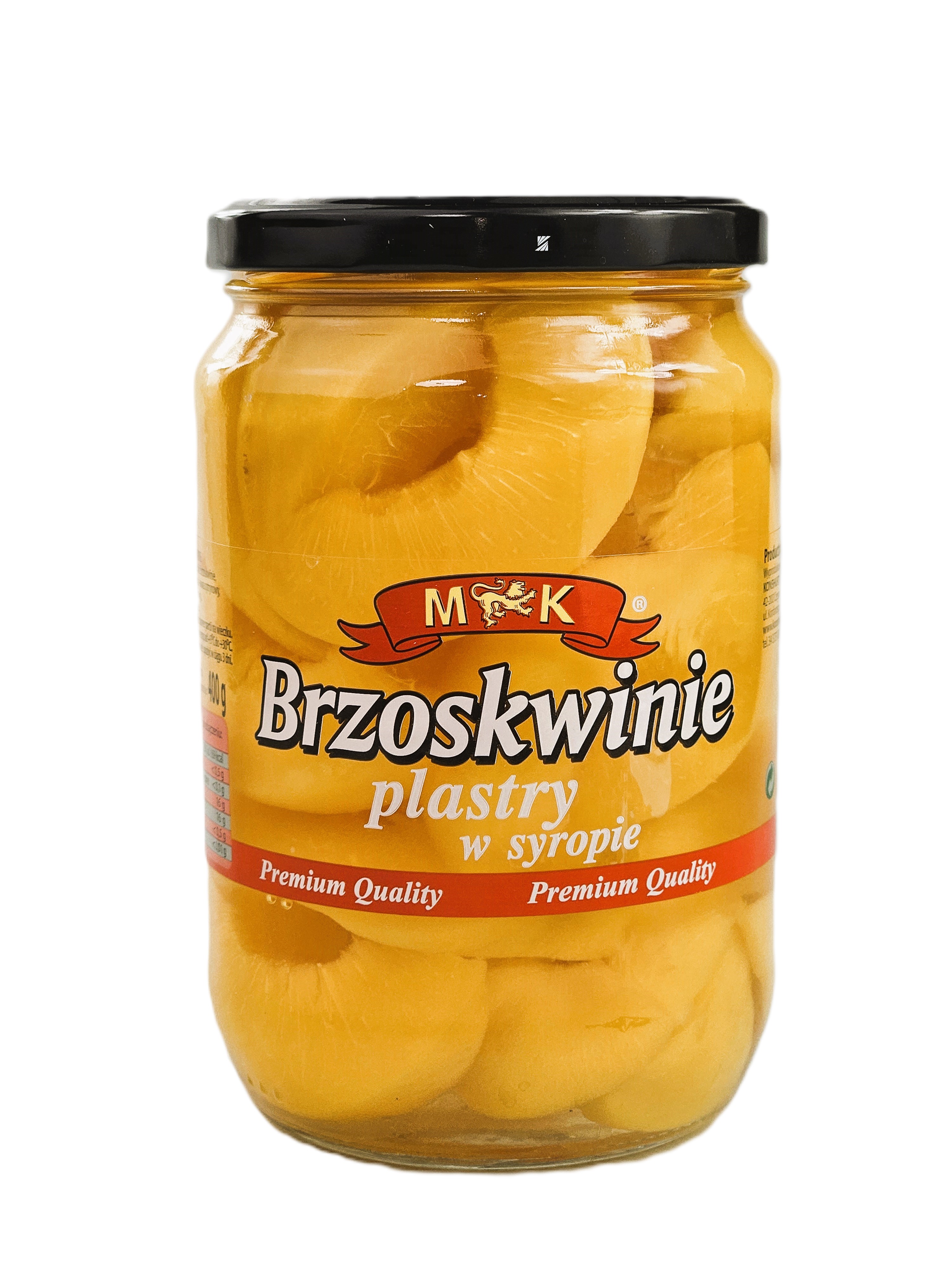 Mk Brzoskwinie Plastry W Syropie 680G