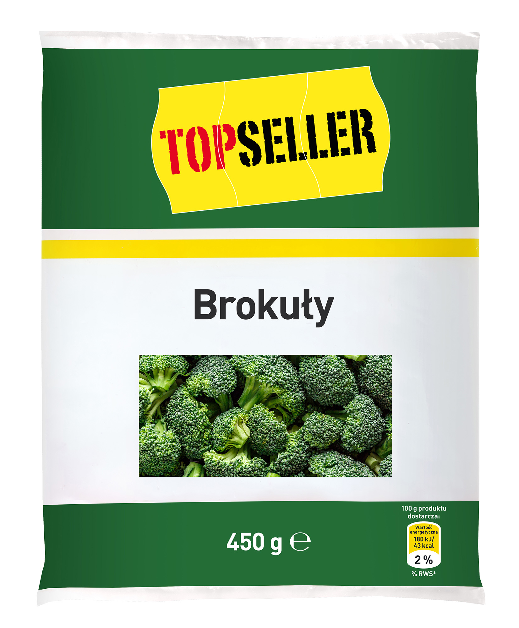 Topseller Brokuły 450G